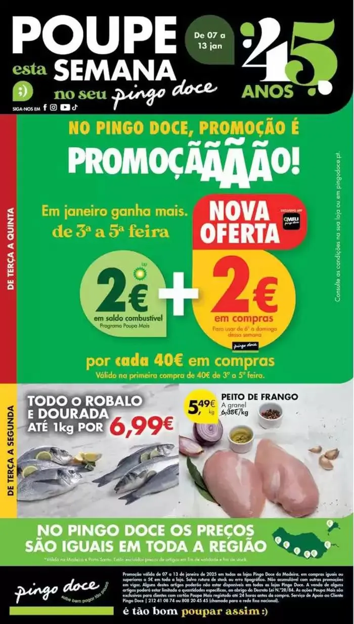 Folheto Poupe agora com as nossas ofertas de 7 de janeiro até 13 de janeiro 2025 - Pagina 1