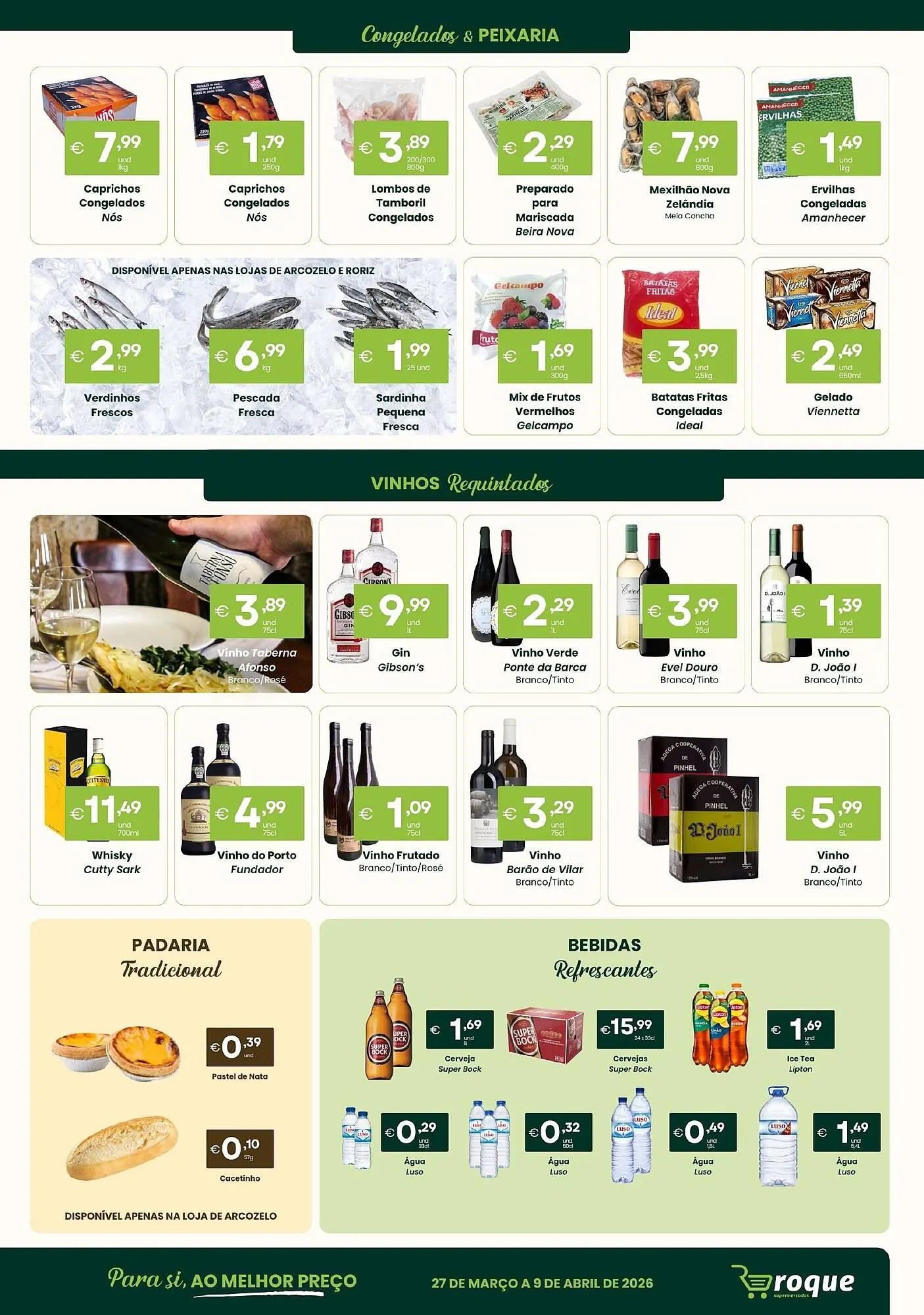 Folheto Folheto Roque Supermercados de 2 de abril até 9 de abril 2026 - Pagina 3