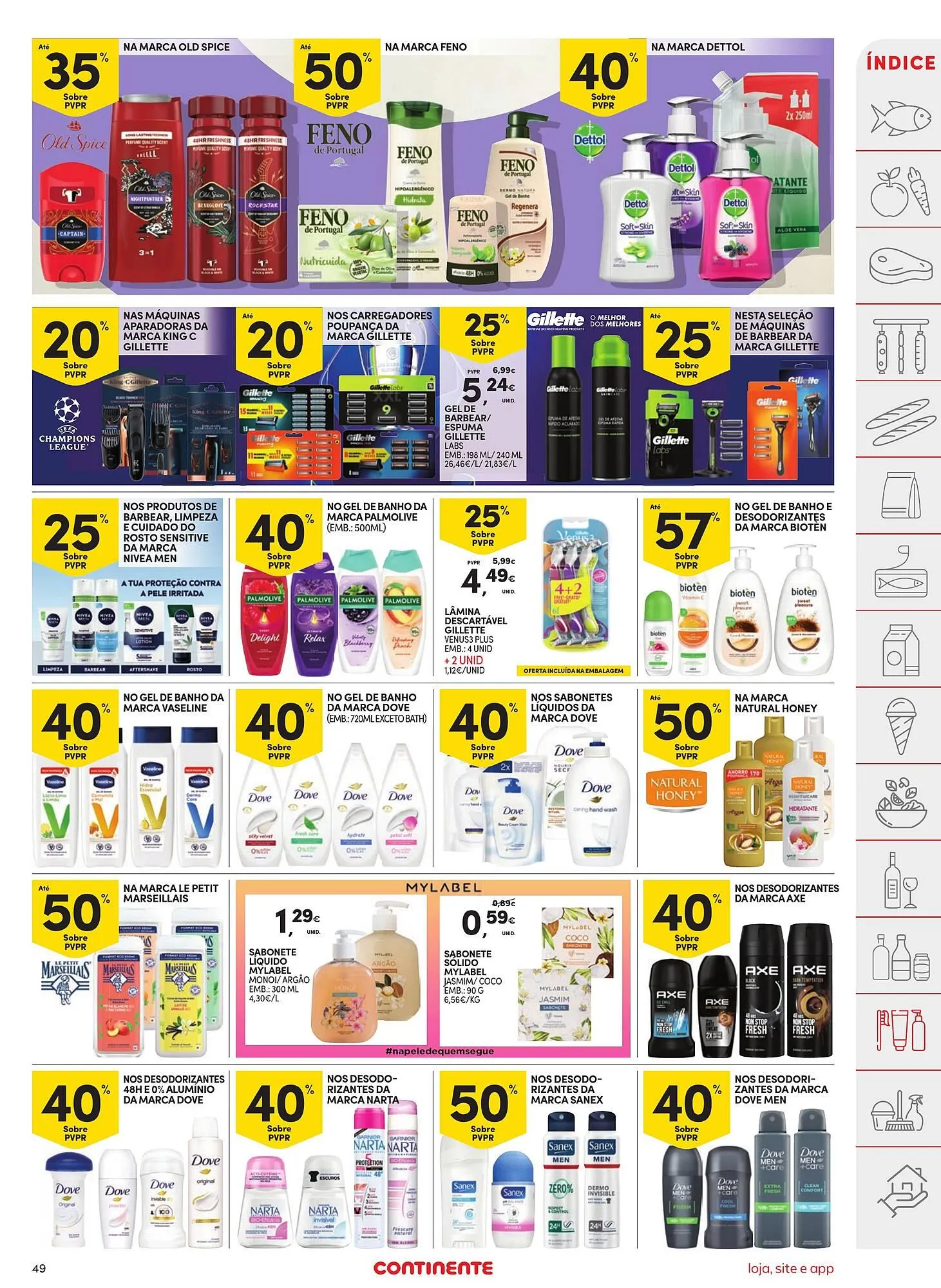 Folheto Folheto Continente de 15 de abril até 21 de abril 2025 - Pagina 49