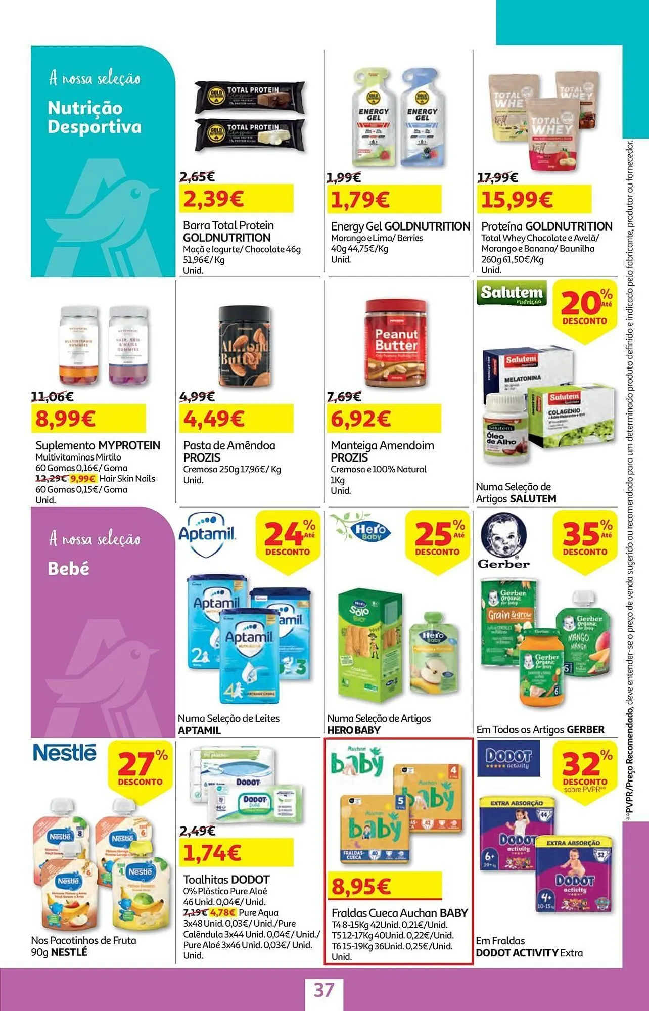 Folheto Folheto Auchan de 2 de junho até 17 de junho 2025 - Pagina 37
