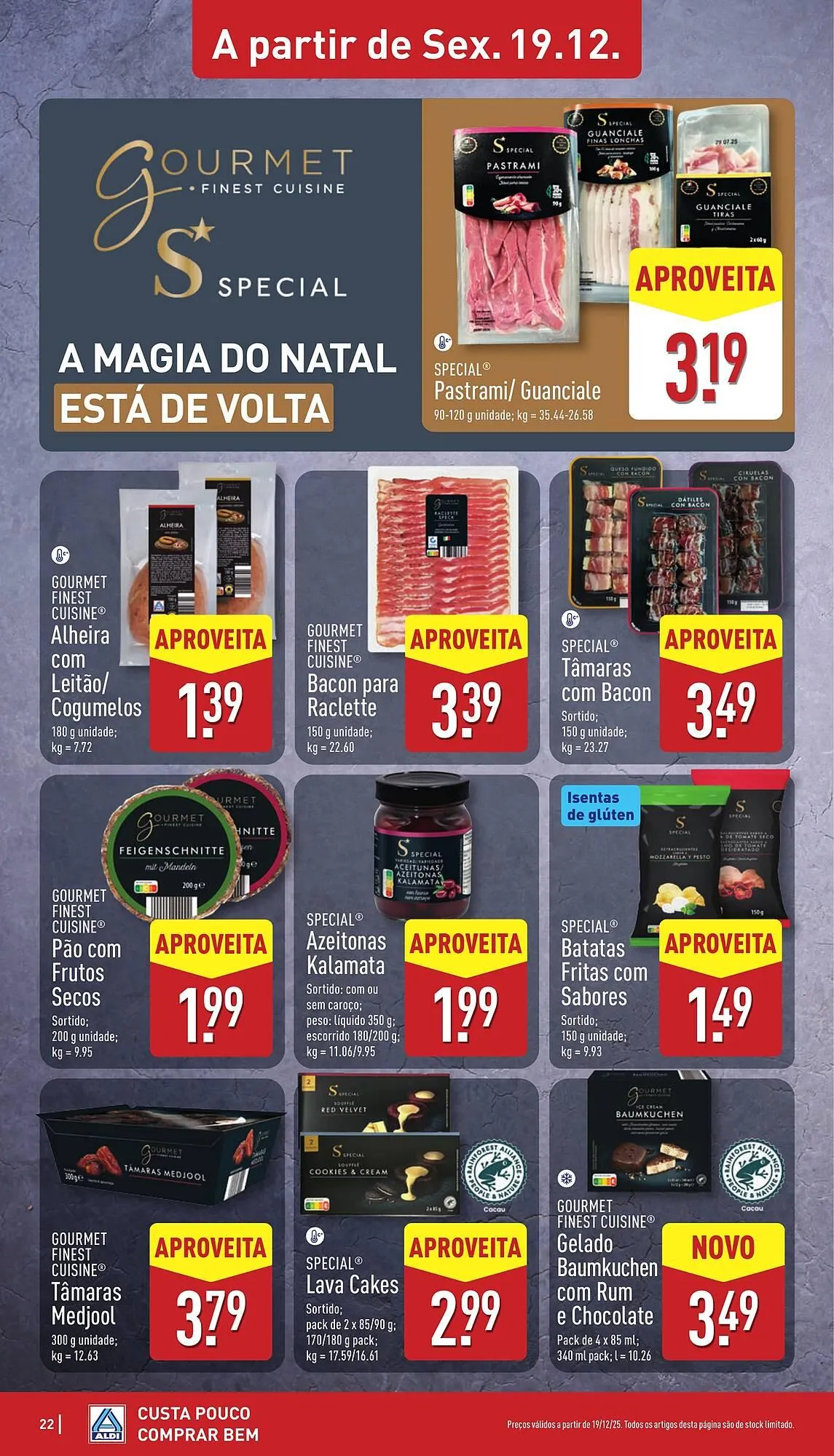 Folheto Folheto ALDI de 15 de dezembro até 21 de dezembro 2025 - Pagina 22