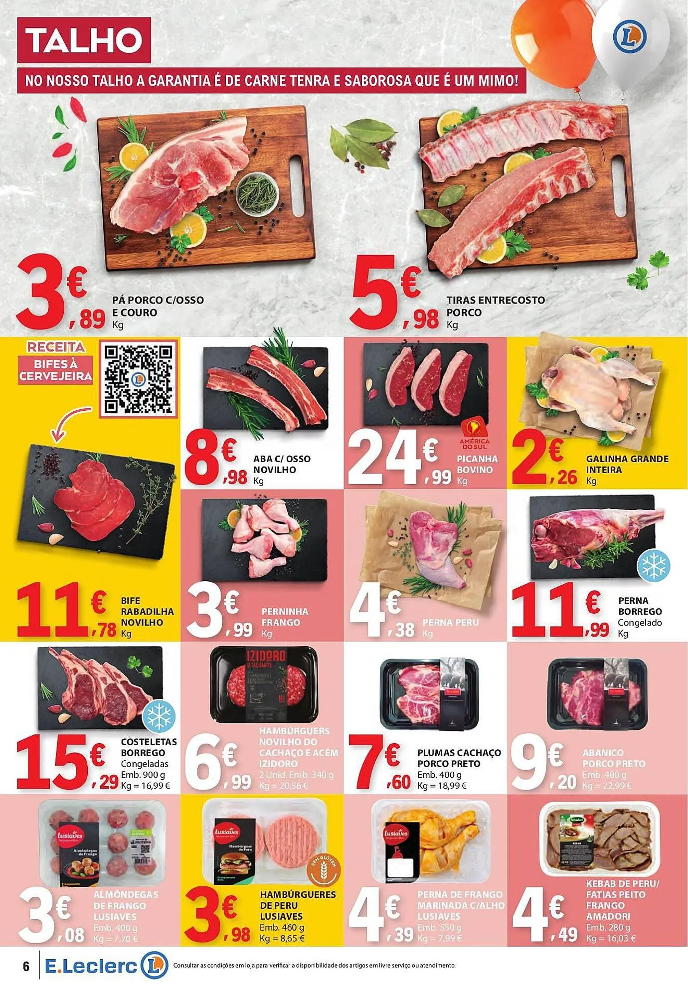 Folheto Folheto E.Leclerc de 30 de outubro até 5 de novembro 2025 - Pagina 6