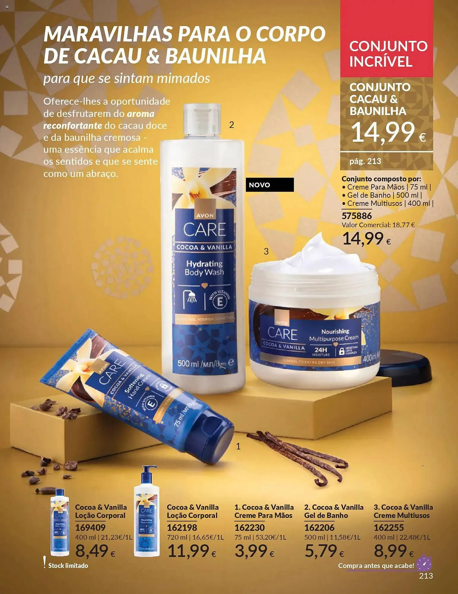 Folheto Catálogo Avon de 1 de dezembro até 1 de janeiro 2026 - Pagina 217
