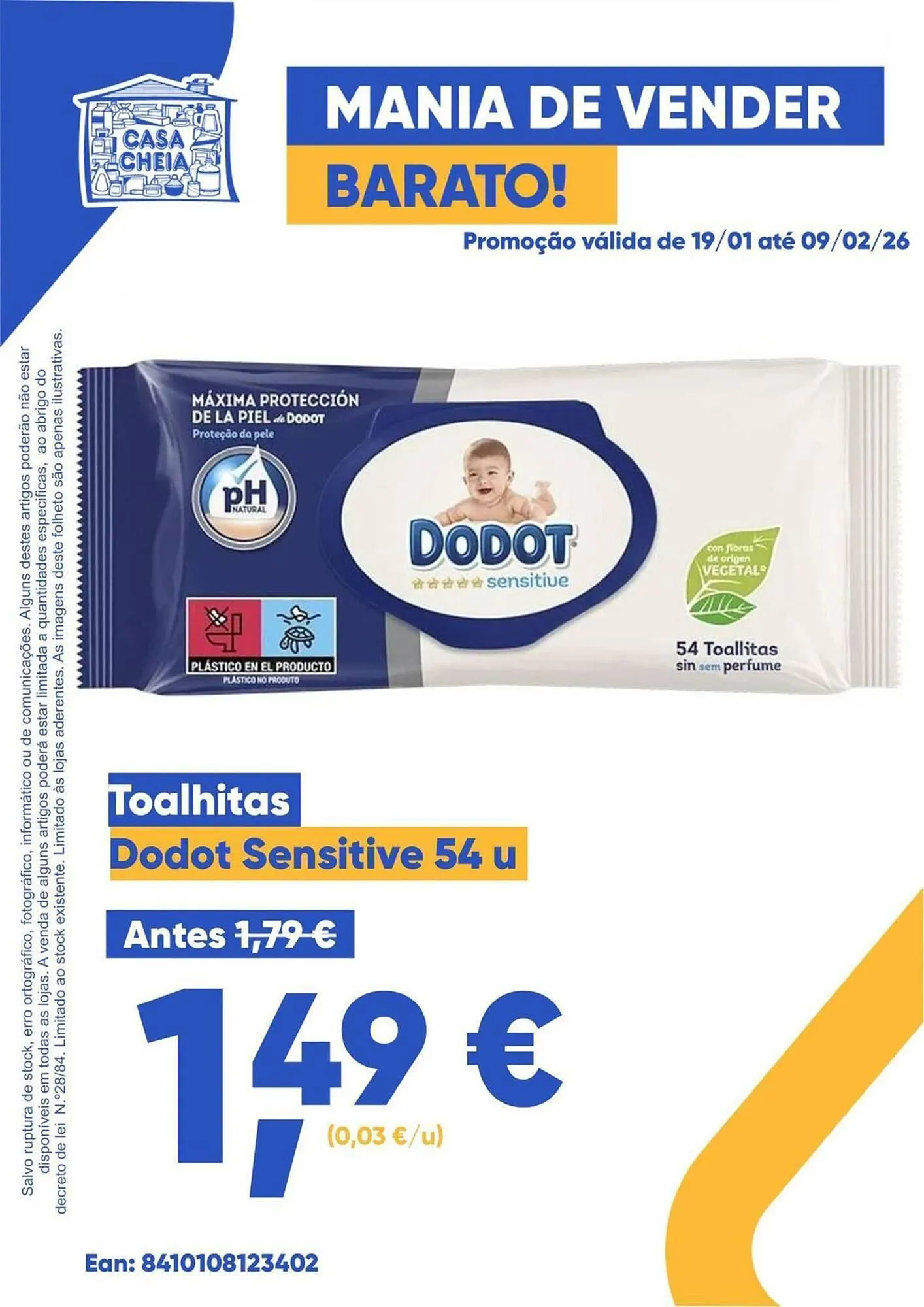Folheto Folheto Casa Cheia de 20 de janeiro até 9 de fevereiro 2026 - Pagina 1
