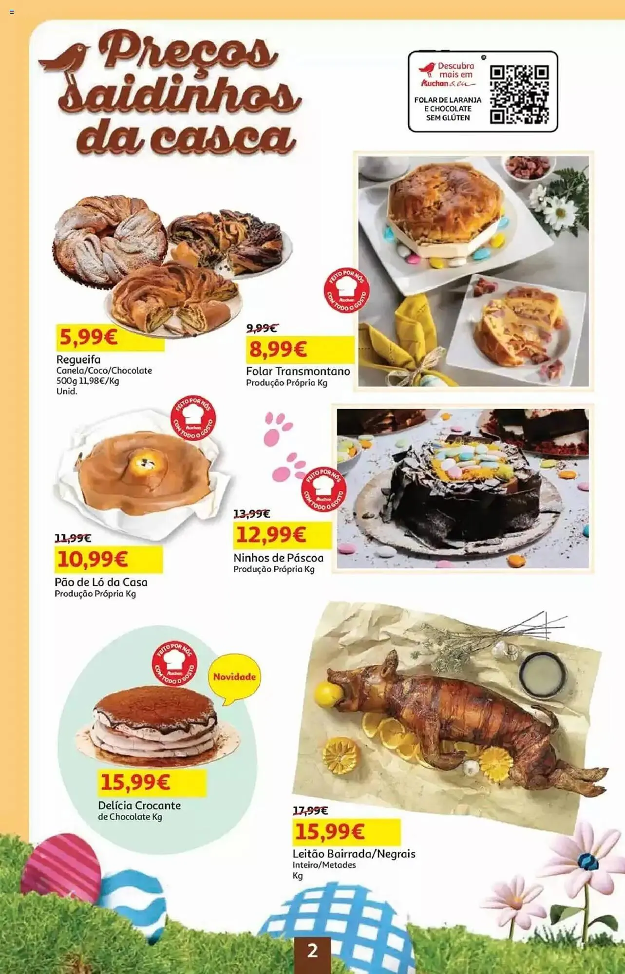 Folheto Folheto Auchan de 11 de abril até 20 de abril 2025 - Pagina 2