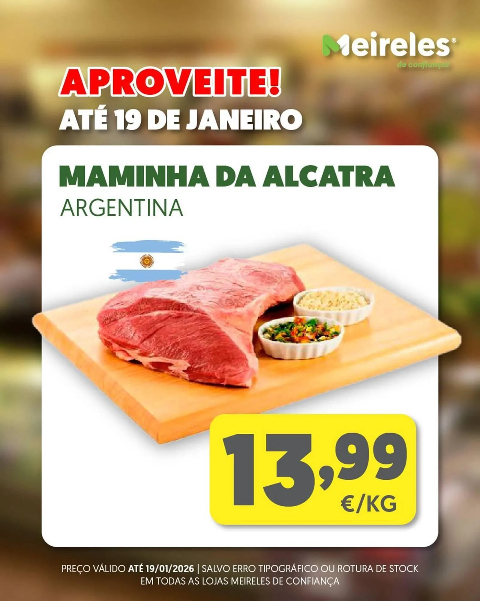Folheto Folheto Carnes Meireles de 15 de janeiro até 19 de janeiro 2026 - Pagina 1