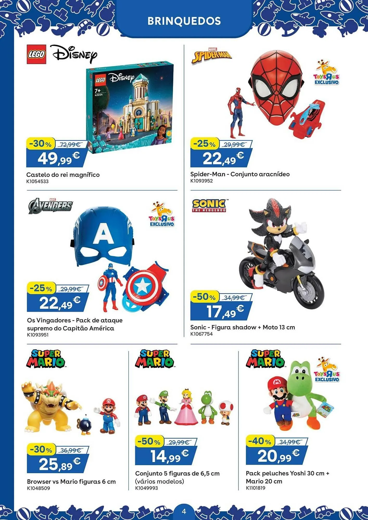Folheto Catálogo Toys R Us de 7 de maio até 1 de junho 2026 - Pagina 4