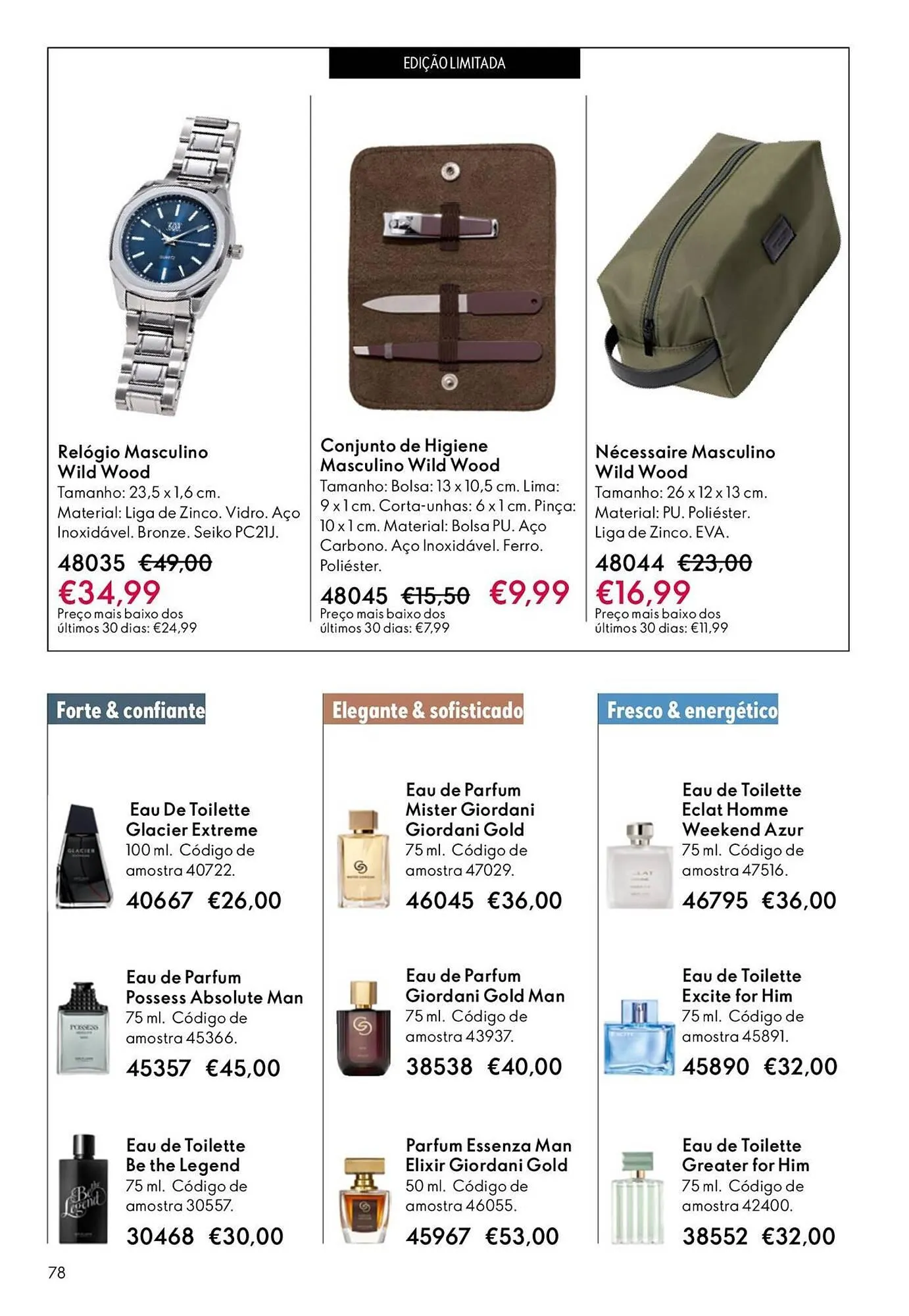 Folheto Catálogo Oriflame de 15 de abril até 5 de maio 2026 - Pagina 78