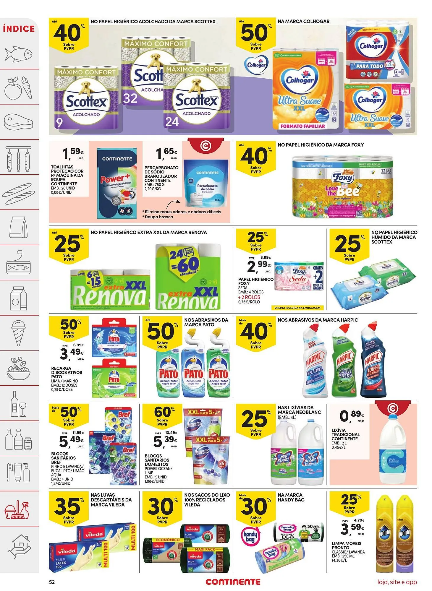 Folheto Folheto Continente de 15 de abril até 21 de abril 2025 - Pagina 52