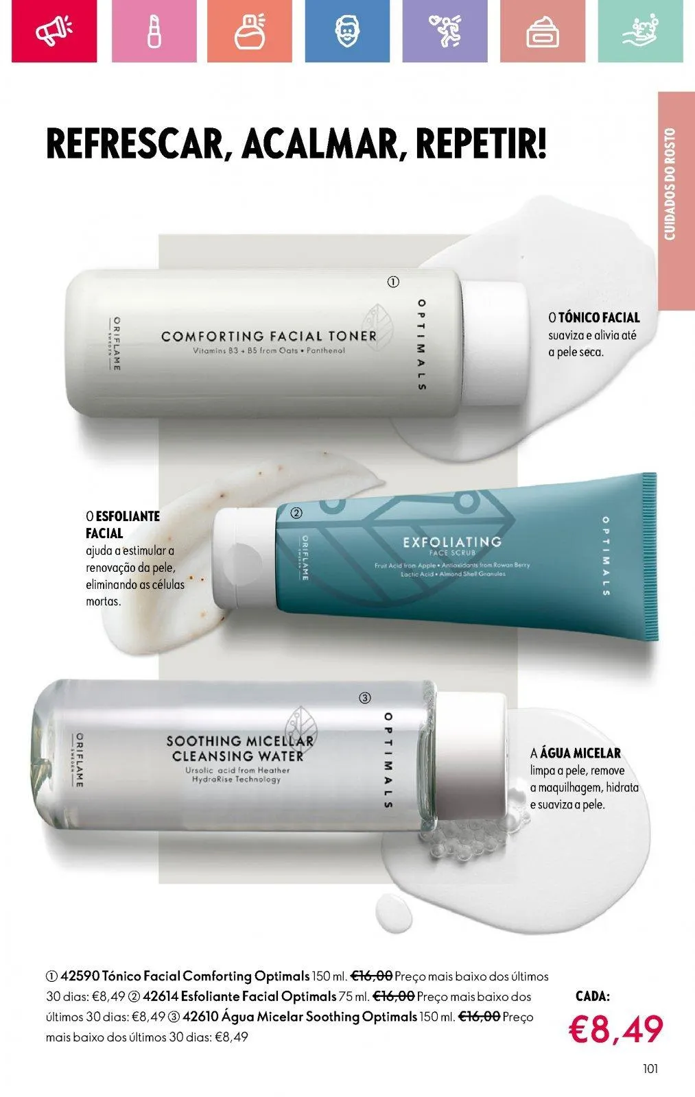 Folheto Folheto de Oriflame até 05.07.2025 de 18 de junho até 5 de julho 2025 - Pagina 101