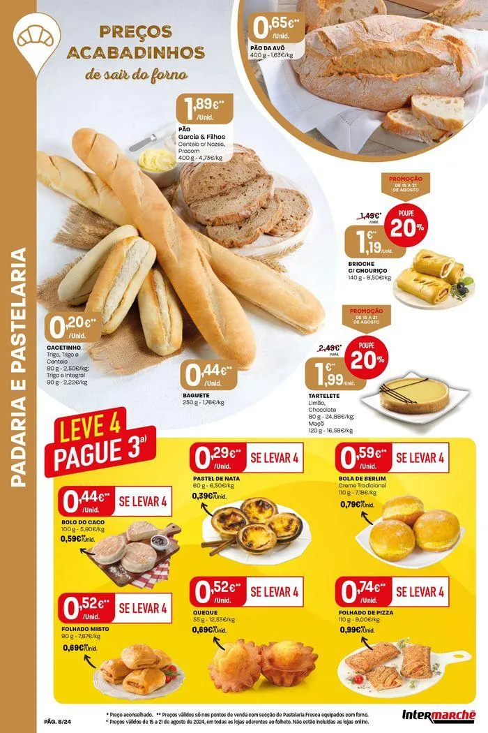Folheto Folheto Super e Contact de 15 de agosto até 21 de agosto 2024 - Pagina 8