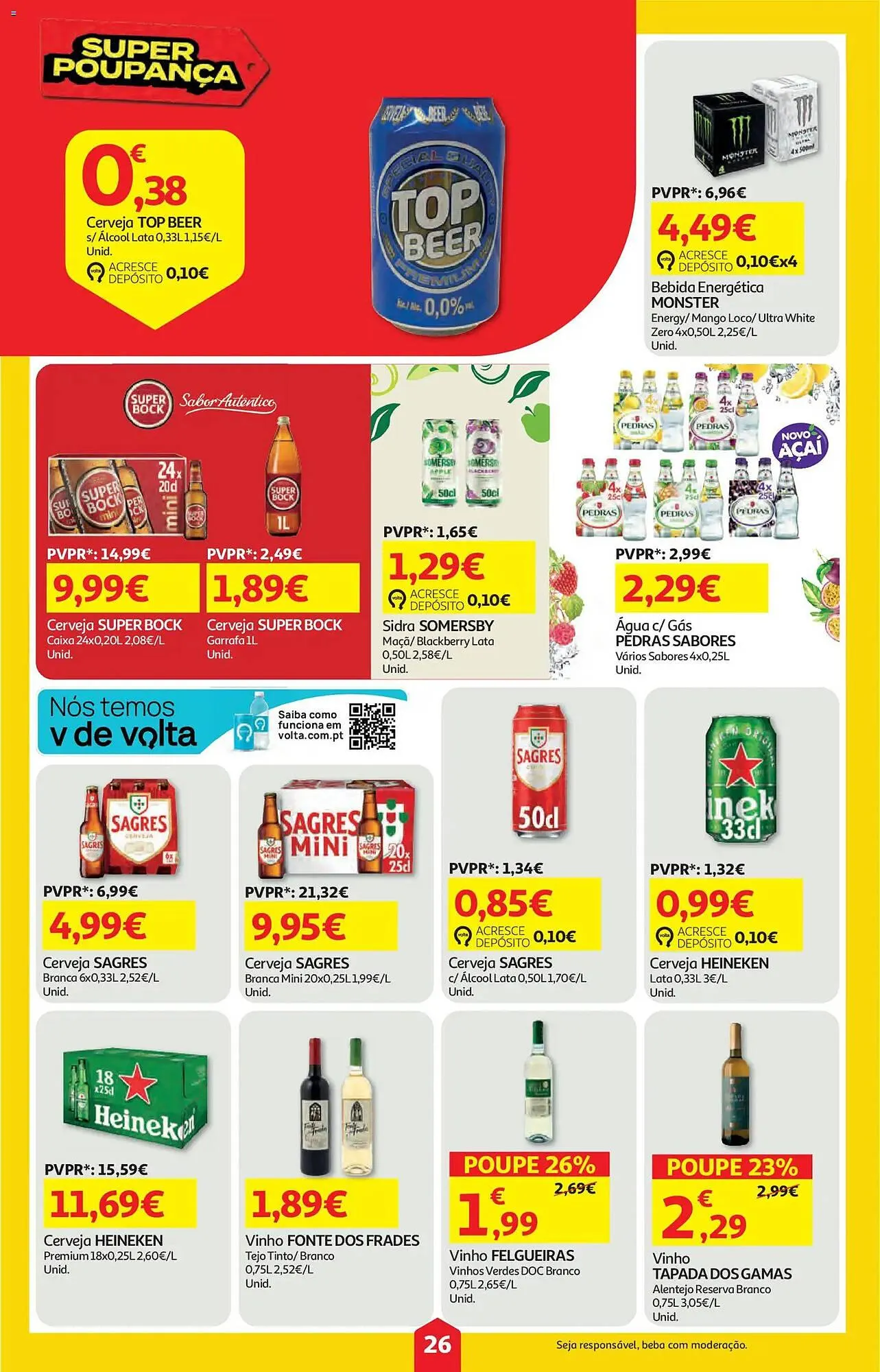 Folheto Folheto Auchan de 7 de maio até 14 de maio 2026 - Pagina 26