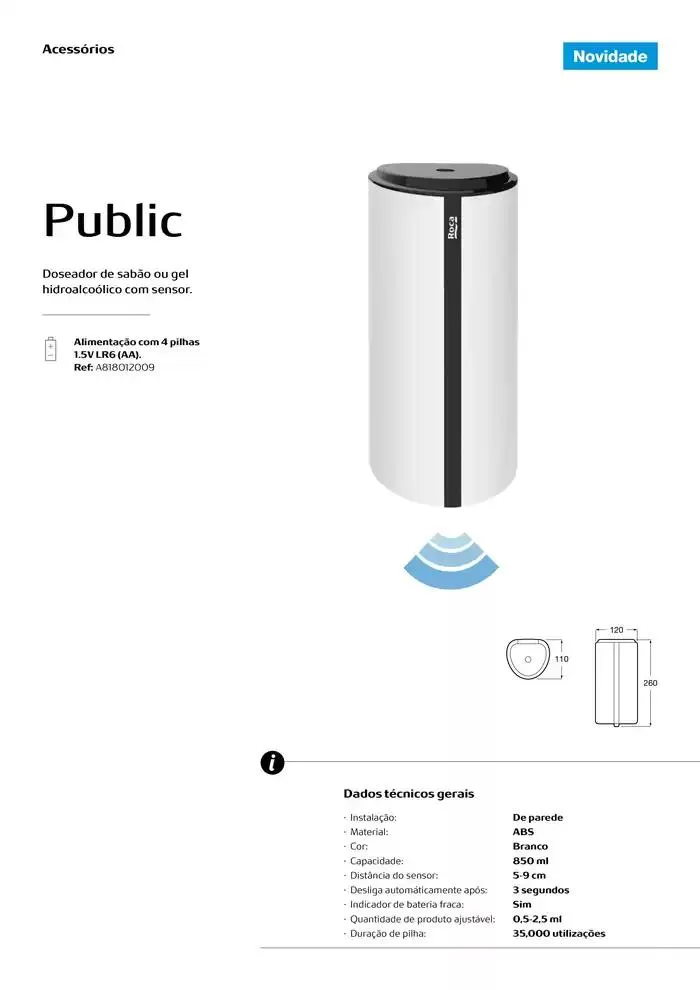 Folheto Soluções Touchless de 6 de janeiro até 31 de dezembro 2025 - Pagina 38
