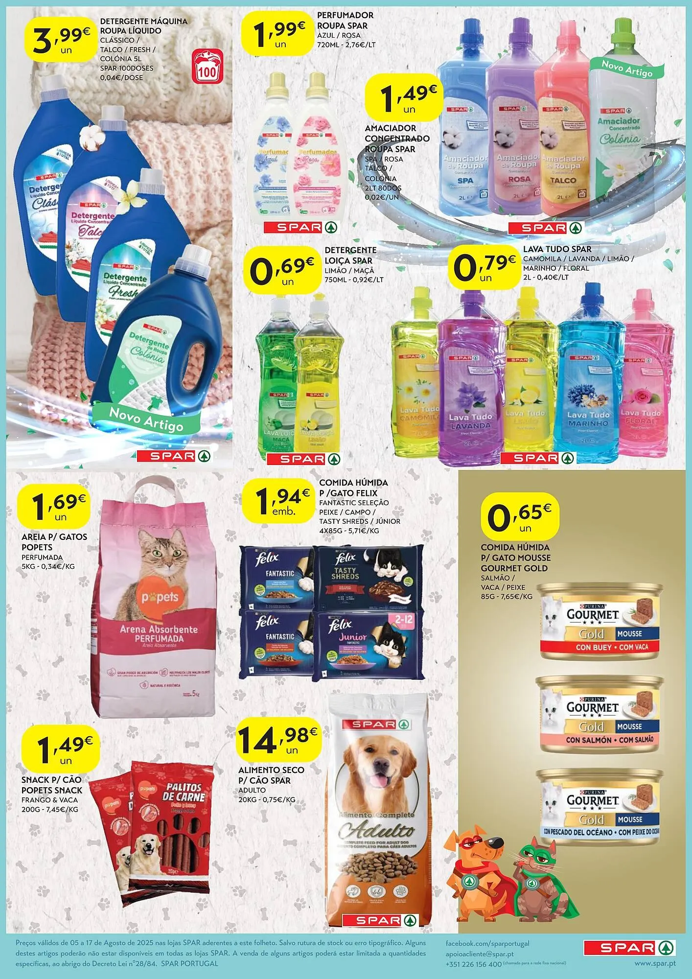 Folheto Folheto Spar de 5 de agosto até 17 de agosto 2025 - Pagina 8
