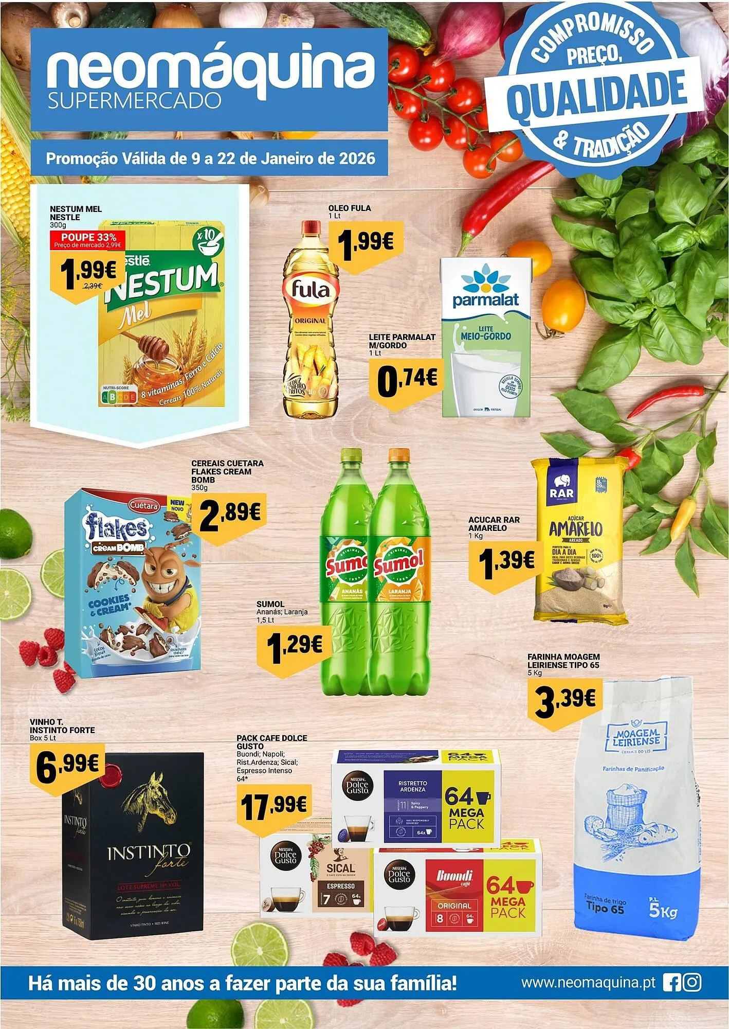 Folheto Folheto Neomáquina de 9 de janeiro até 22 de janeiro 2026 - Pagina 1
