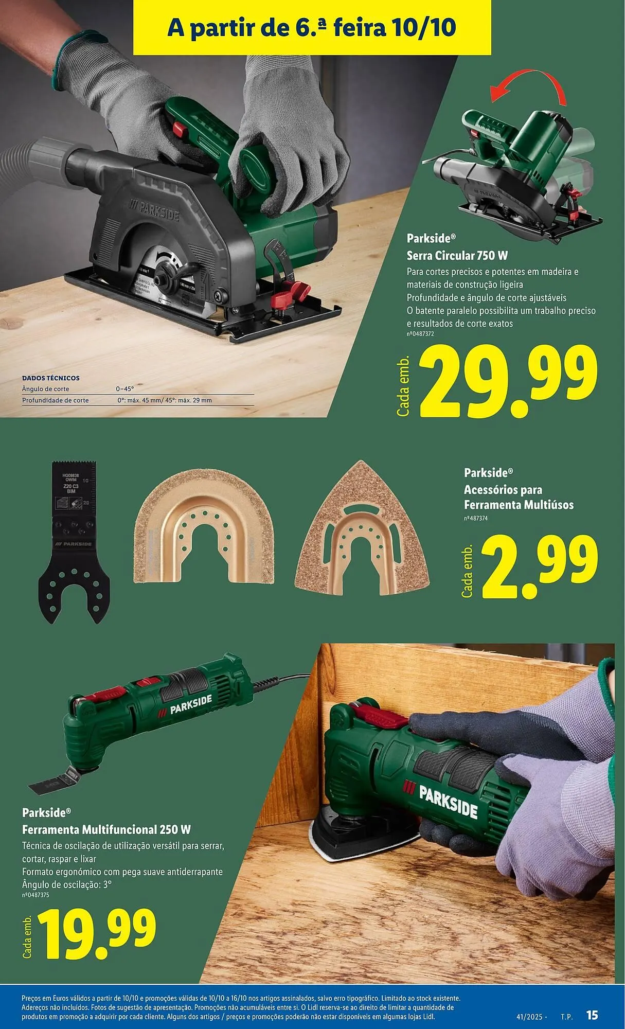 Folheto Folheto Lidl de 6 de outubro até 12 de outubro 2025 - Pagina 15