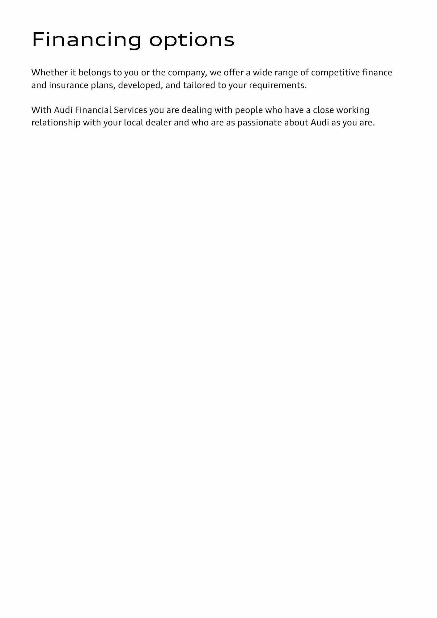 Folheto Folheto Audi de 17 de maio até 17 de maio 2024 - Pagina 18