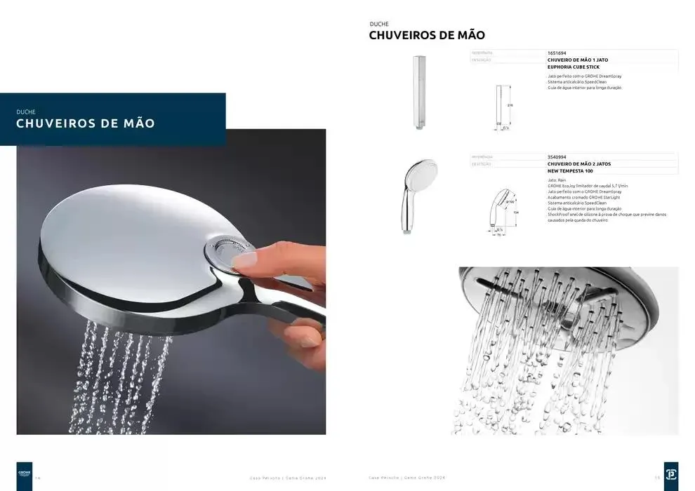 Folheto Catalogo gama grohe 2024 b 1 digital de 14 de novembro até 31 de dezembro 2024 - Pagina 8
