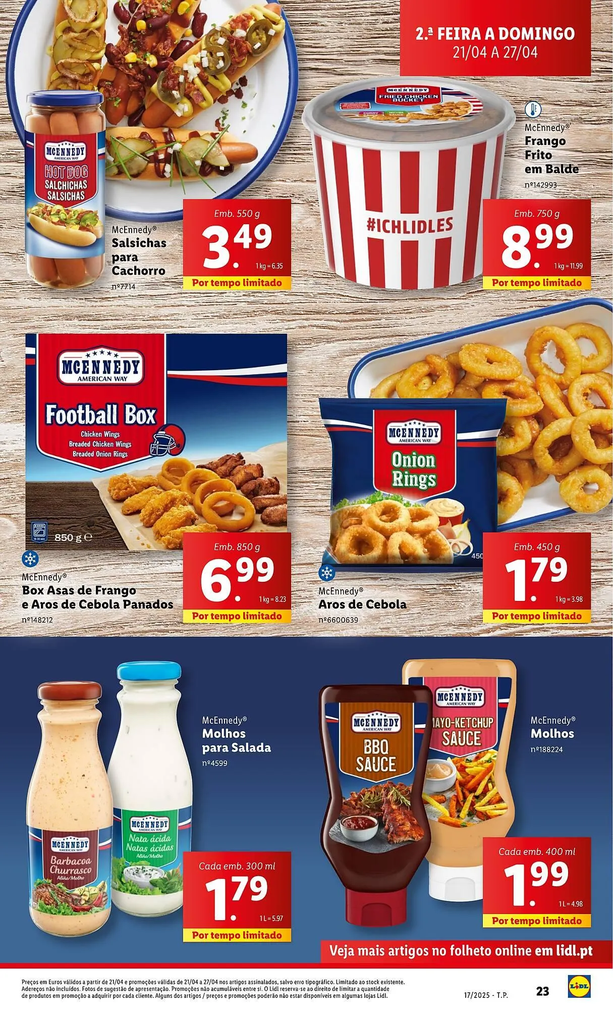 Folheto Folheto Lidl de 21 de abril até 27 de abril 2025 - Pagina 23