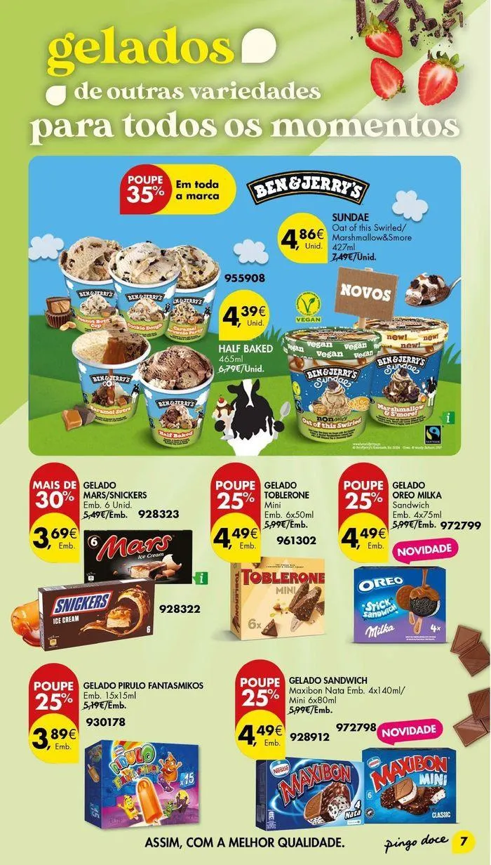 Folheto Folheto Pingo Doce de 31 de julho até 19 de agosto 2024 - Pagina 7