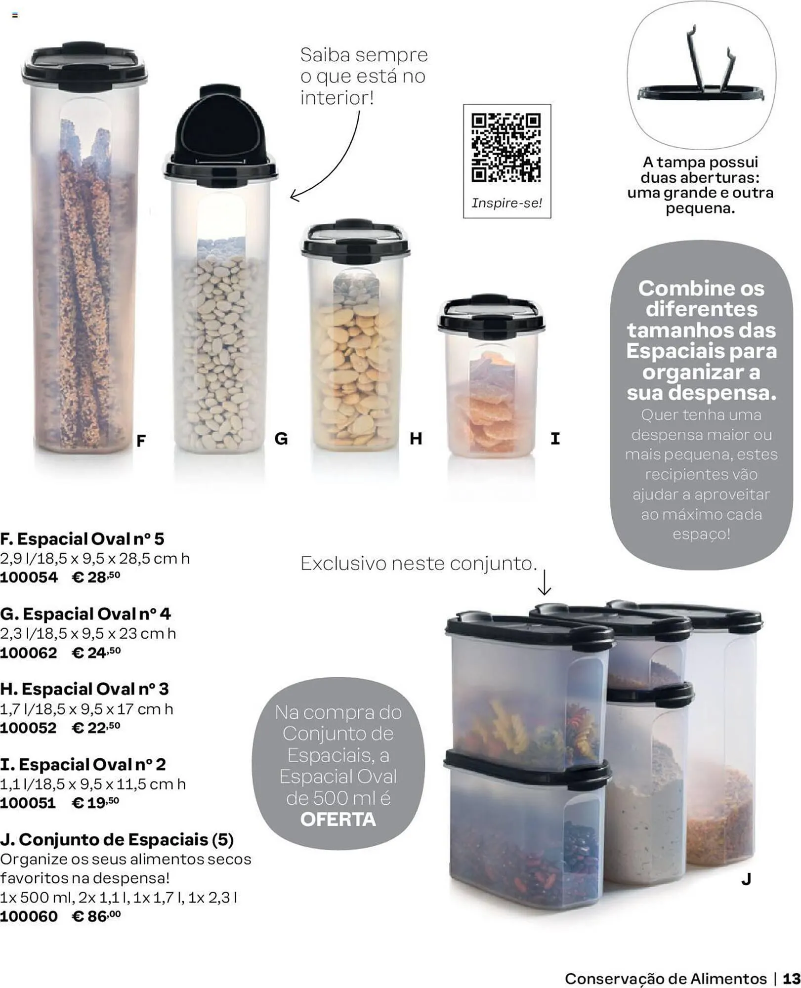 Folheto Folheto Tupperware de 5 de março até 31 de agosto 2024 - Pagina 13