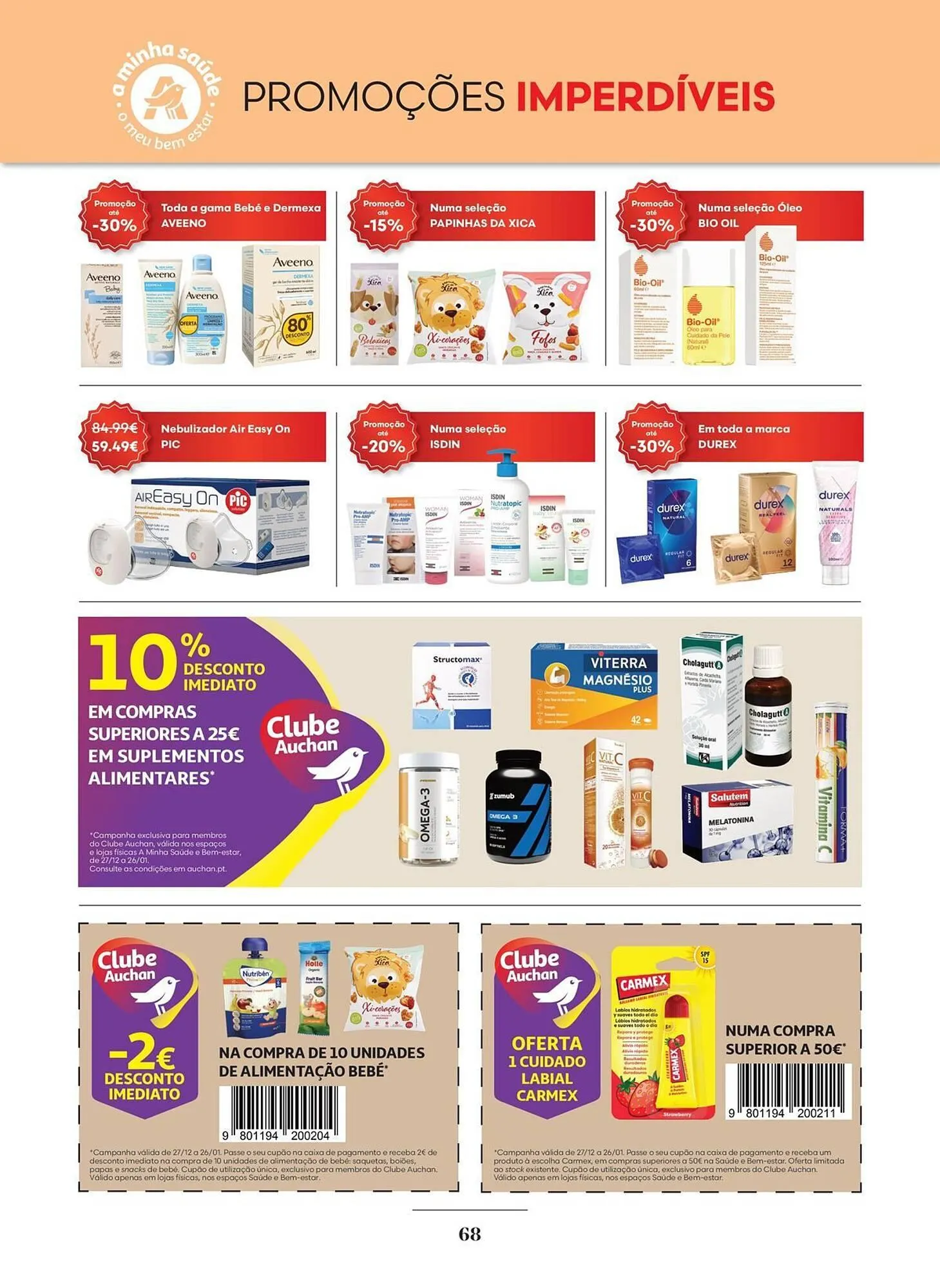 Folheto Folheto Auchan de 27 de dezembro até 26 de janeiro 2026 - Pagina 68