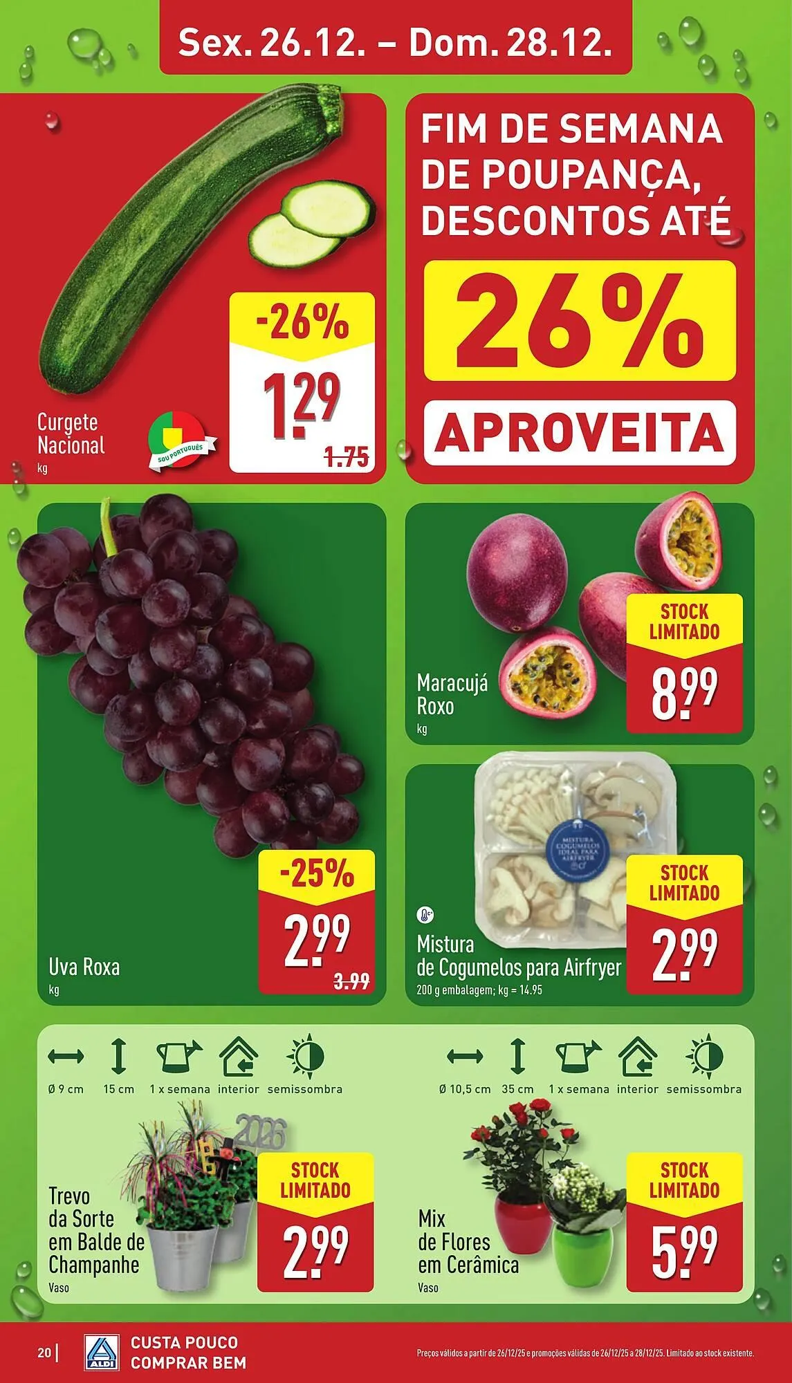 Folheto Folheto ALDI de 22 de dezembro até 28 de dezembro 2025 - Pagina 20
