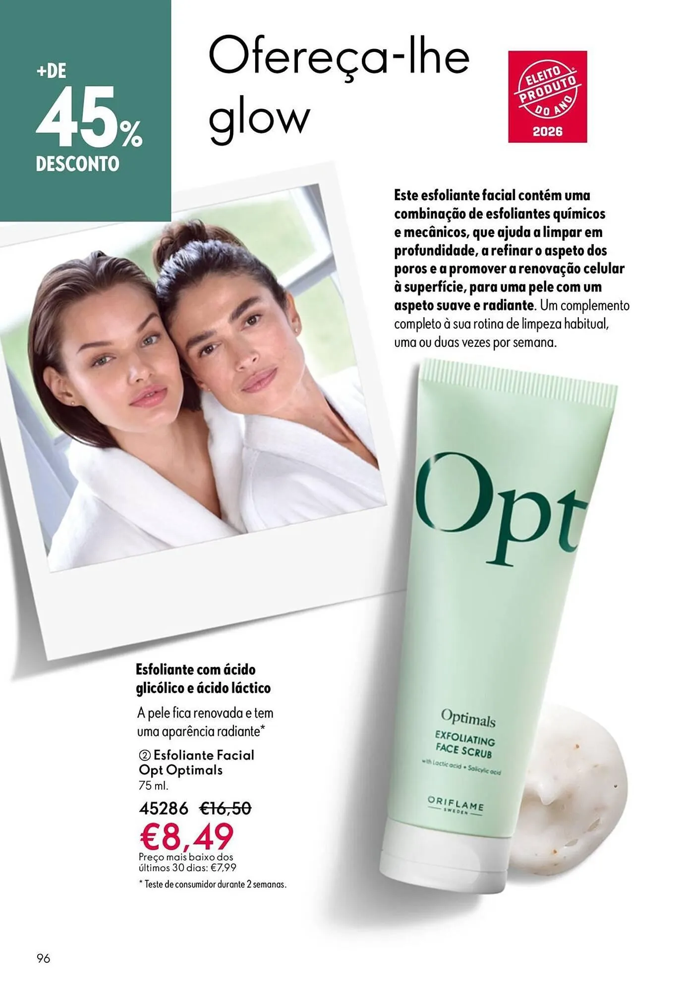 Folheto Catálogo Oriflame de 15 de abril até 5 de maio 2026 - Pagina 96