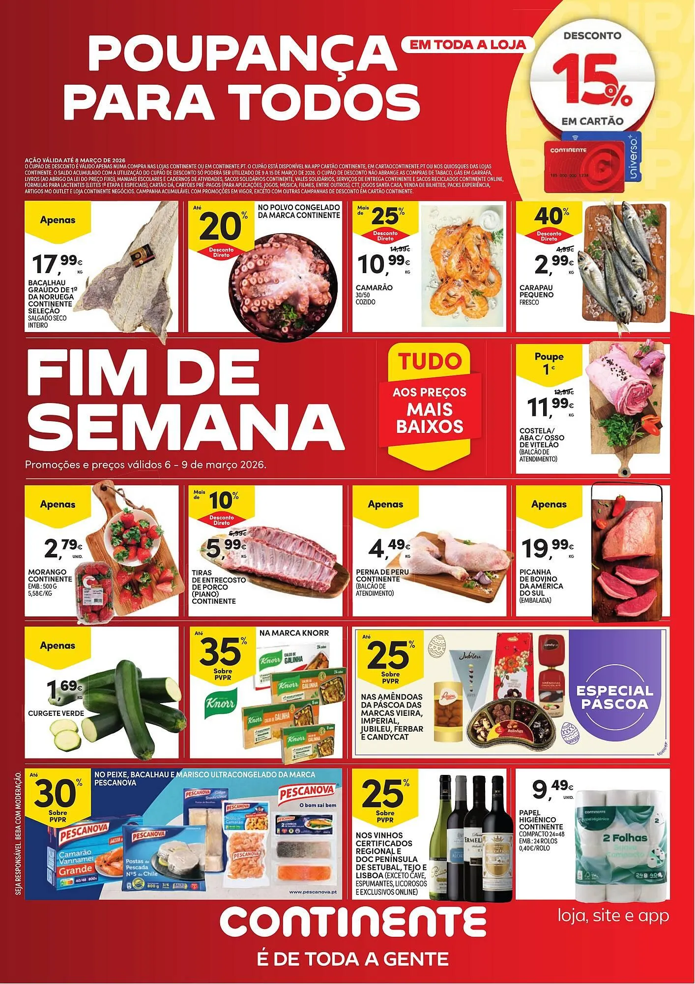 Folheto Continente - 1