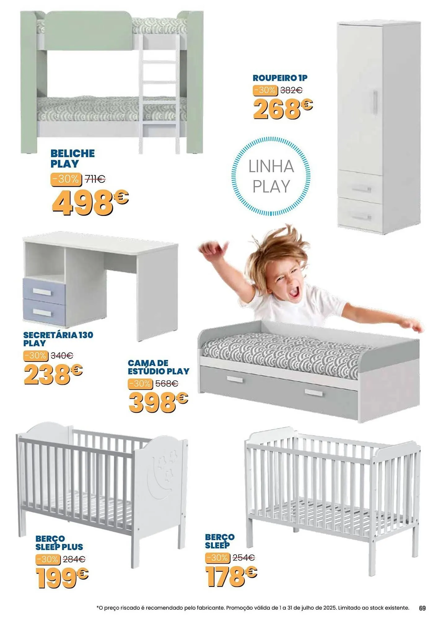 Folheto Folheto Hiper Centro do Móvel de 1 de julho até 31 de julho 2025 - Pagina 69