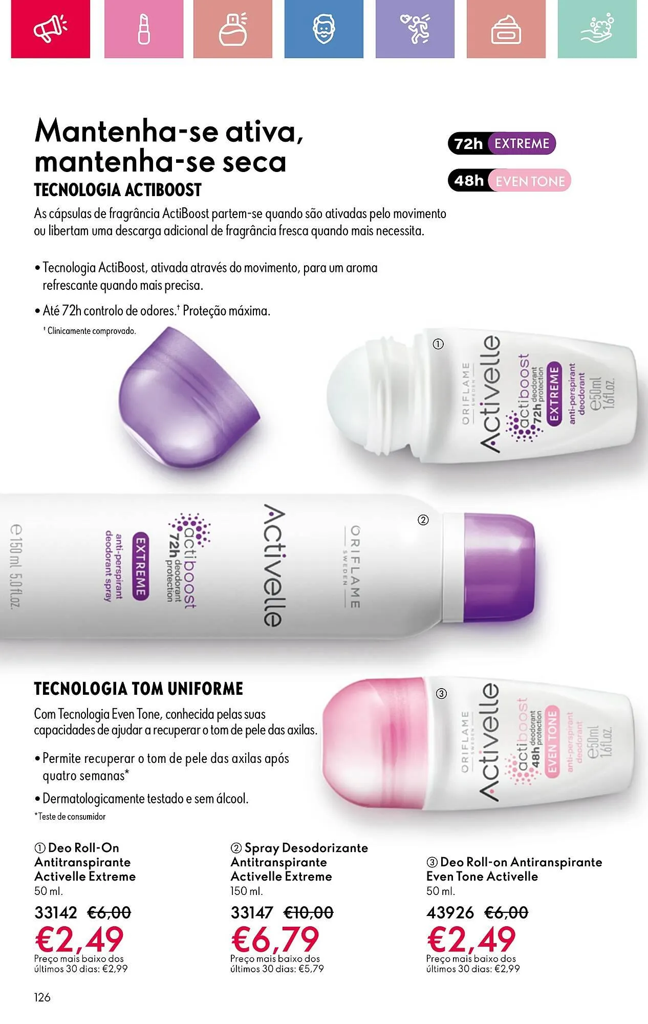 Folheto Folheto Oriflame de 13 de abril até 3 de maio 2025 - Pagina 126