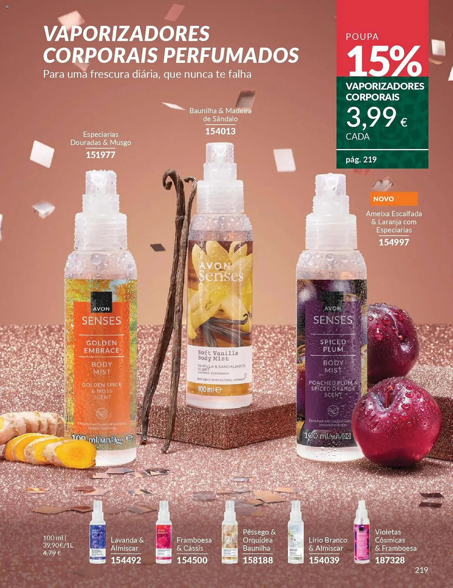 Folheto Catálogo Avon de 1 de novembro até 1 de dezembro 2025 - Pagina 219
