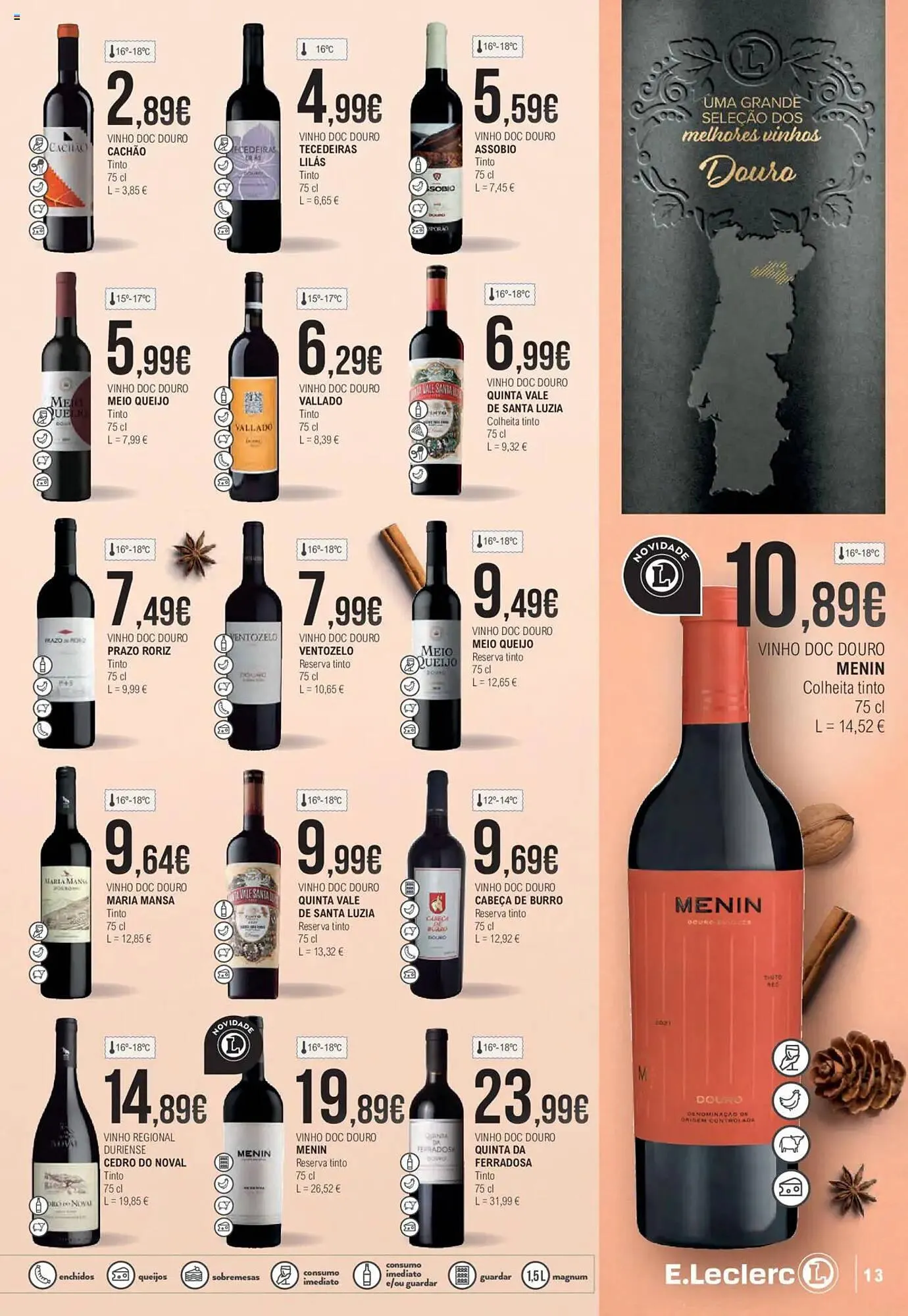 Folheto Folheto E.Leclerc de 30 de setembro até 20 de outubro 2025 - Pagina 13