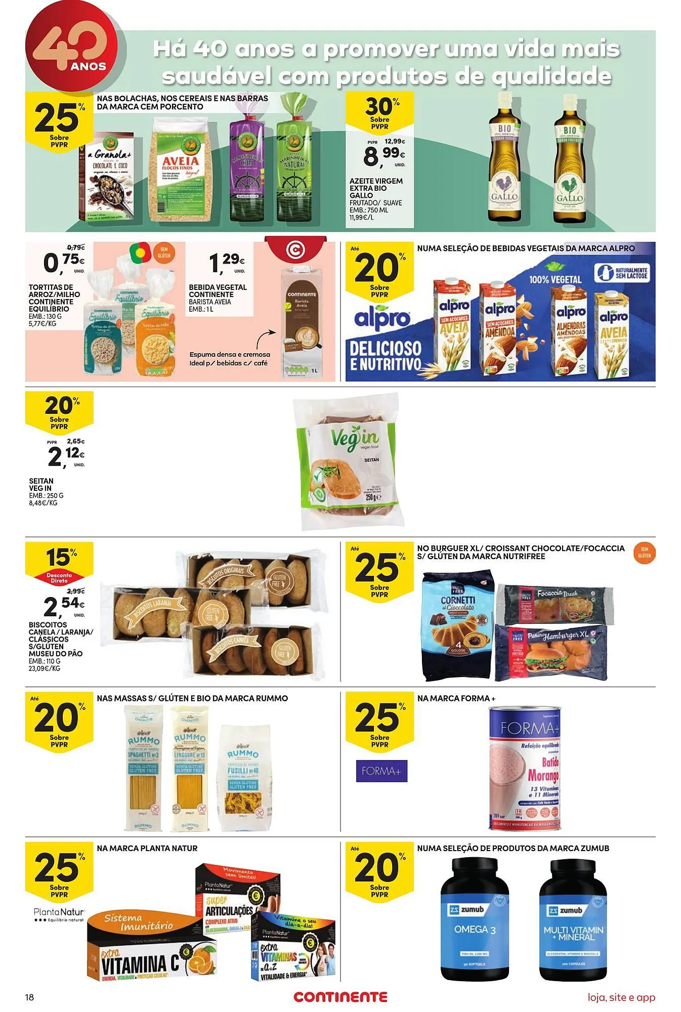 Folheto Folheto Continente Bom dia de 13 de maio até 19 de maio 2025 - Pagina 18