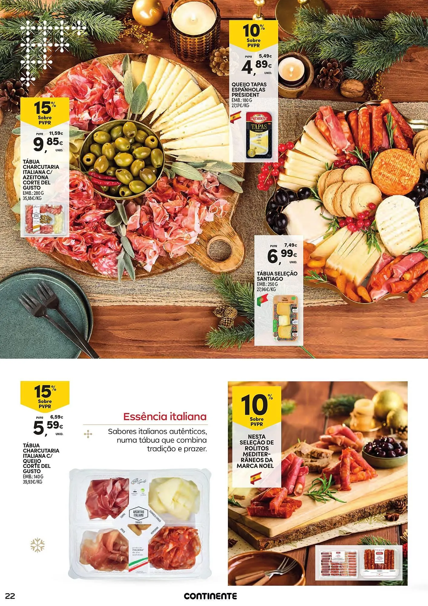 Folheto Folheto Continente de 18 de novembro até 24 de dezembro 2025 - Pagina 22