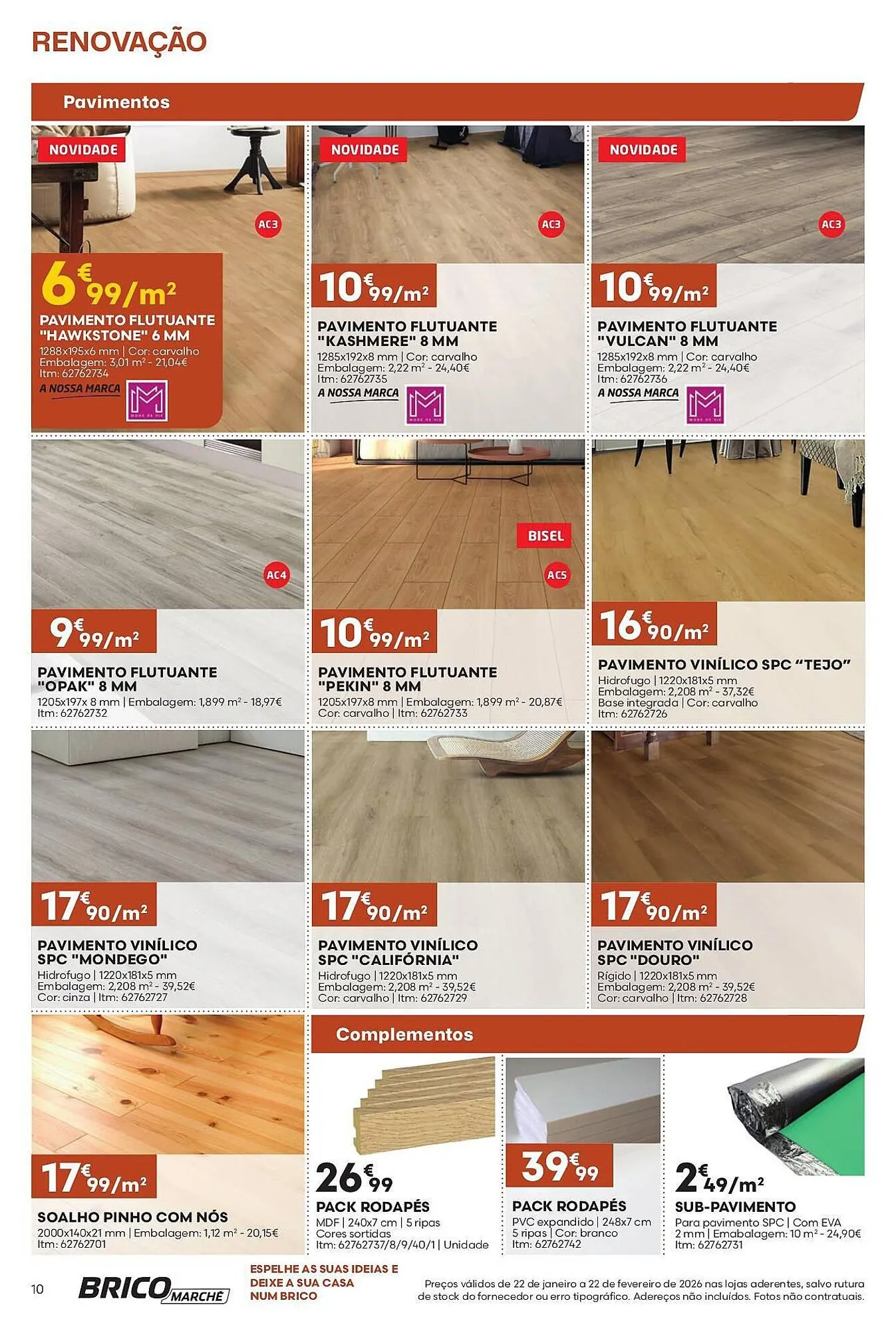 Folheto Folheto Bricomarché de 22 de janeiro até 22 de fevereiro 2026 - Pagina 10