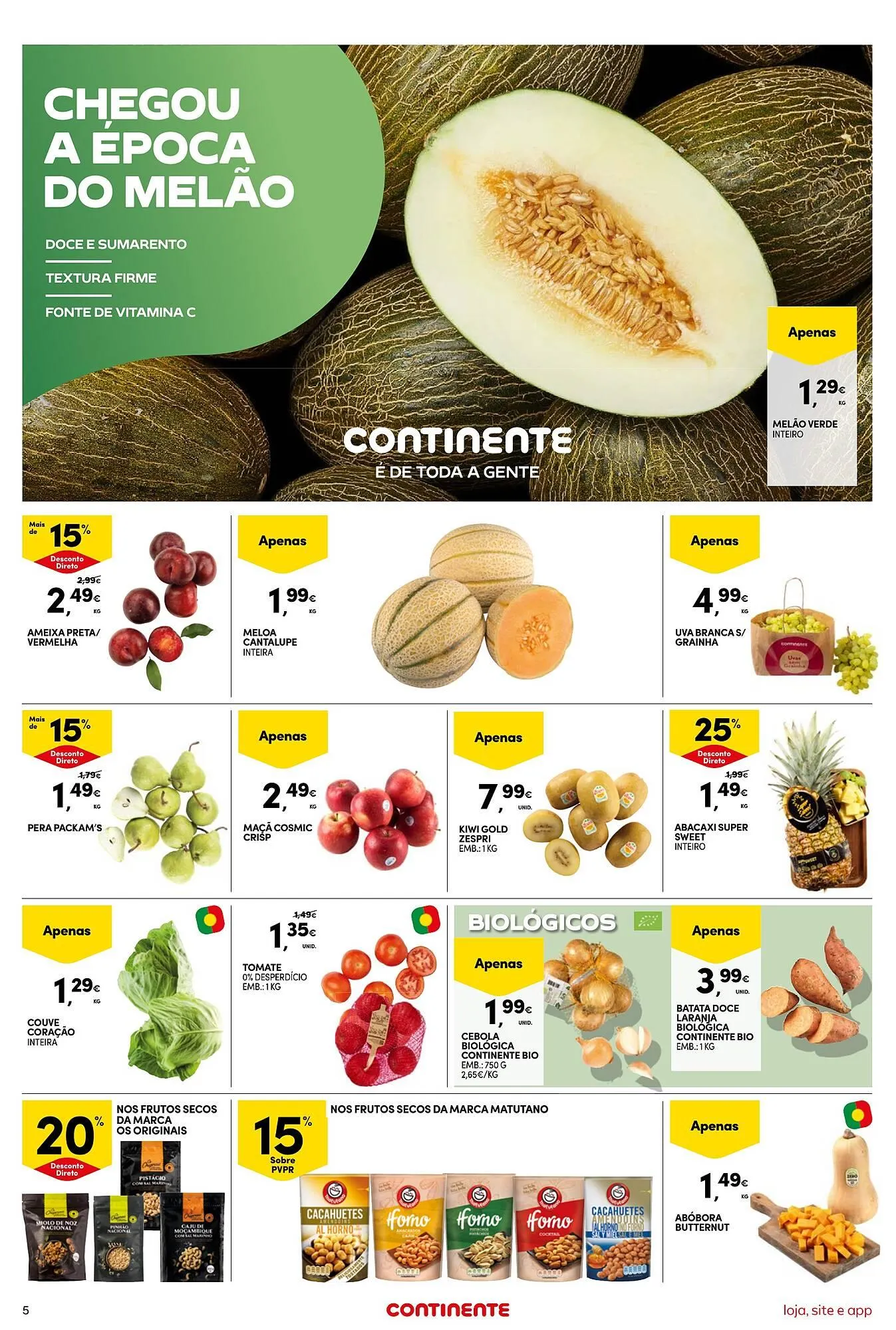 Folheto Folheto Continente Bom dia de 15 de julho até 21 de julho 2025 - Pagina 5
