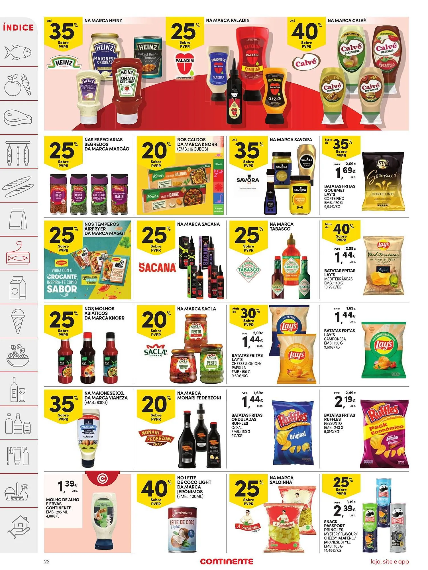Folheto Folheto Continente de 17 de março até 23 de março 2026 - Pagina 22