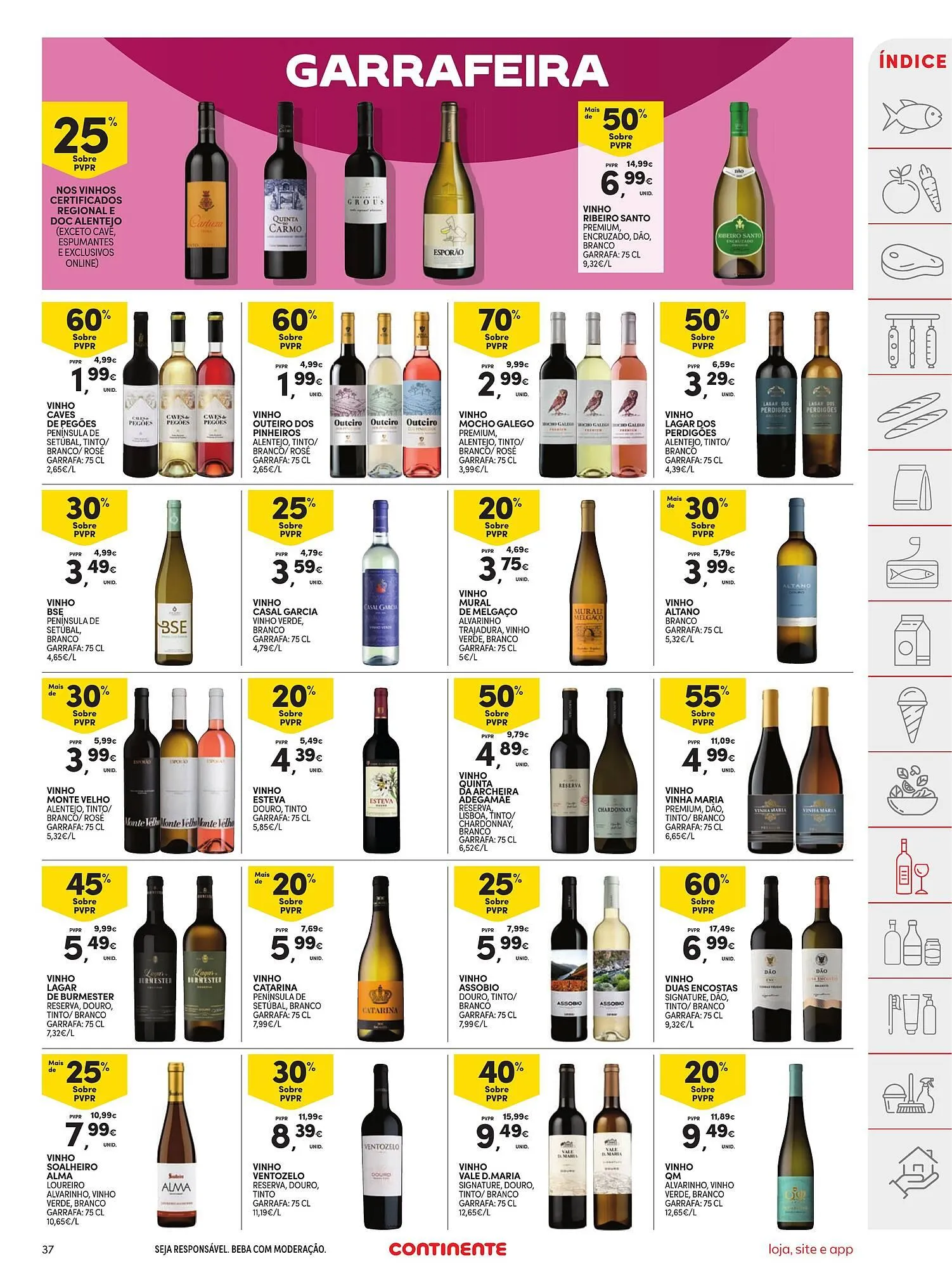 Folheto Folheto Continente de 17 de março até 23 de março 2026 - Pagina 37