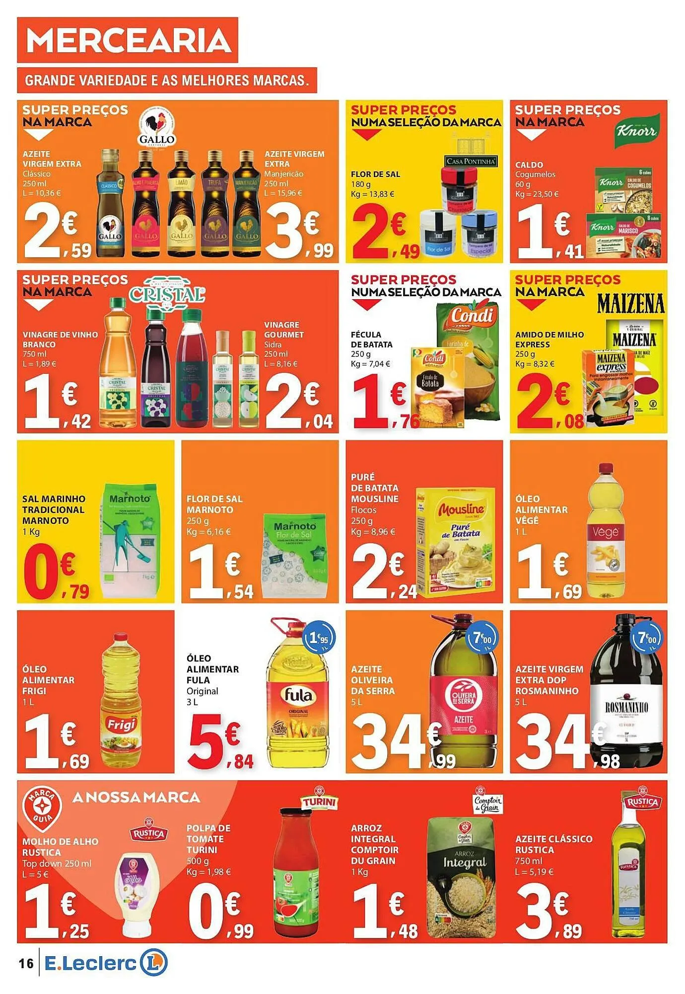 Folheto Folheto E.Leclerc de 26 de fevereiro até 4 de março 2026 - Pagina 16