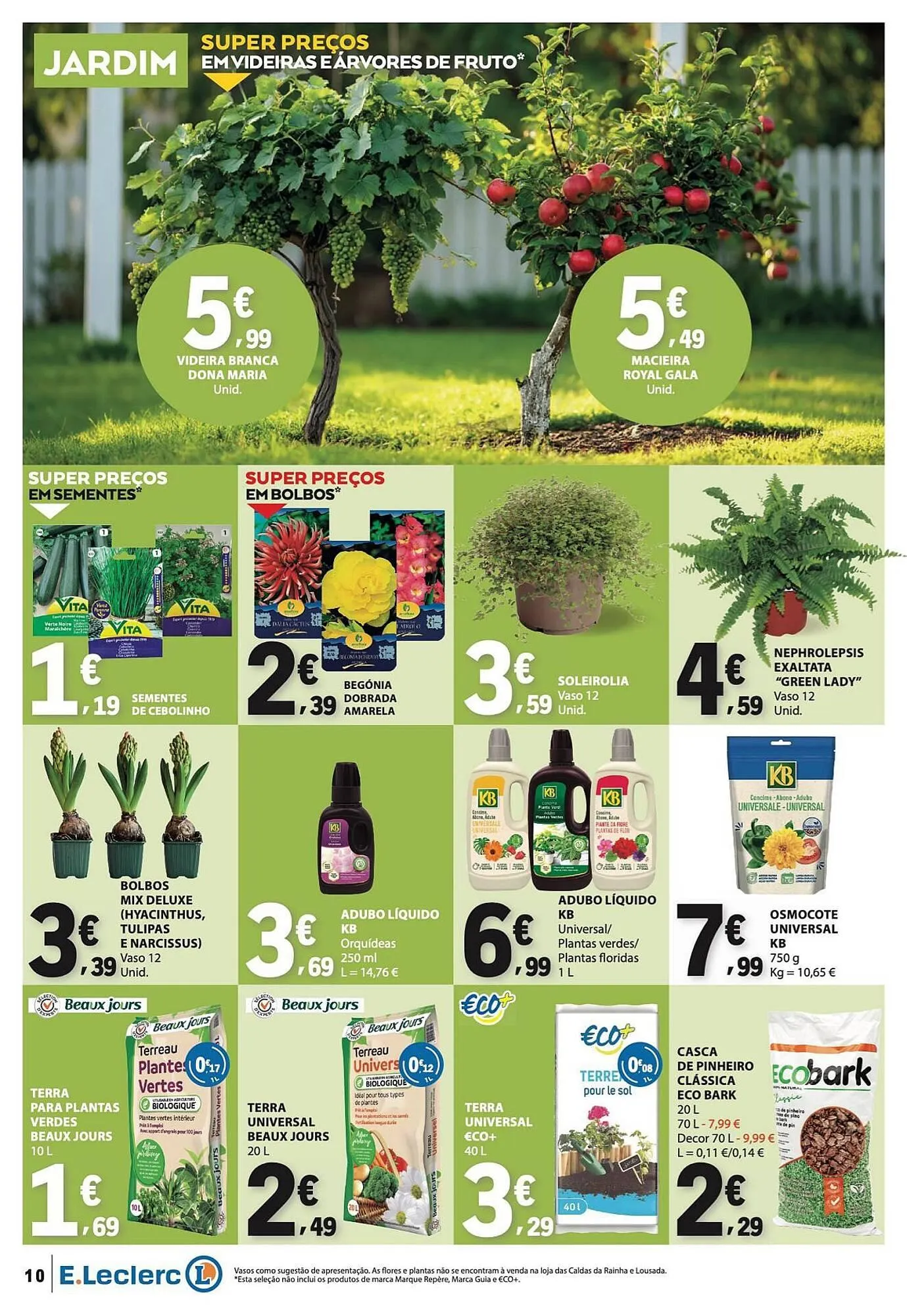 Folheto Folheto E.Leclerc de 26 de fevereiro até 11 de março 2026 - Pagina 10