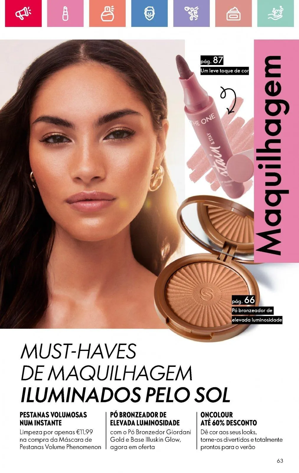 Folheto Folheto de Oriflame até 05.07.2025 de 18 de junho até 5 de julho 2025 - Pagina 63