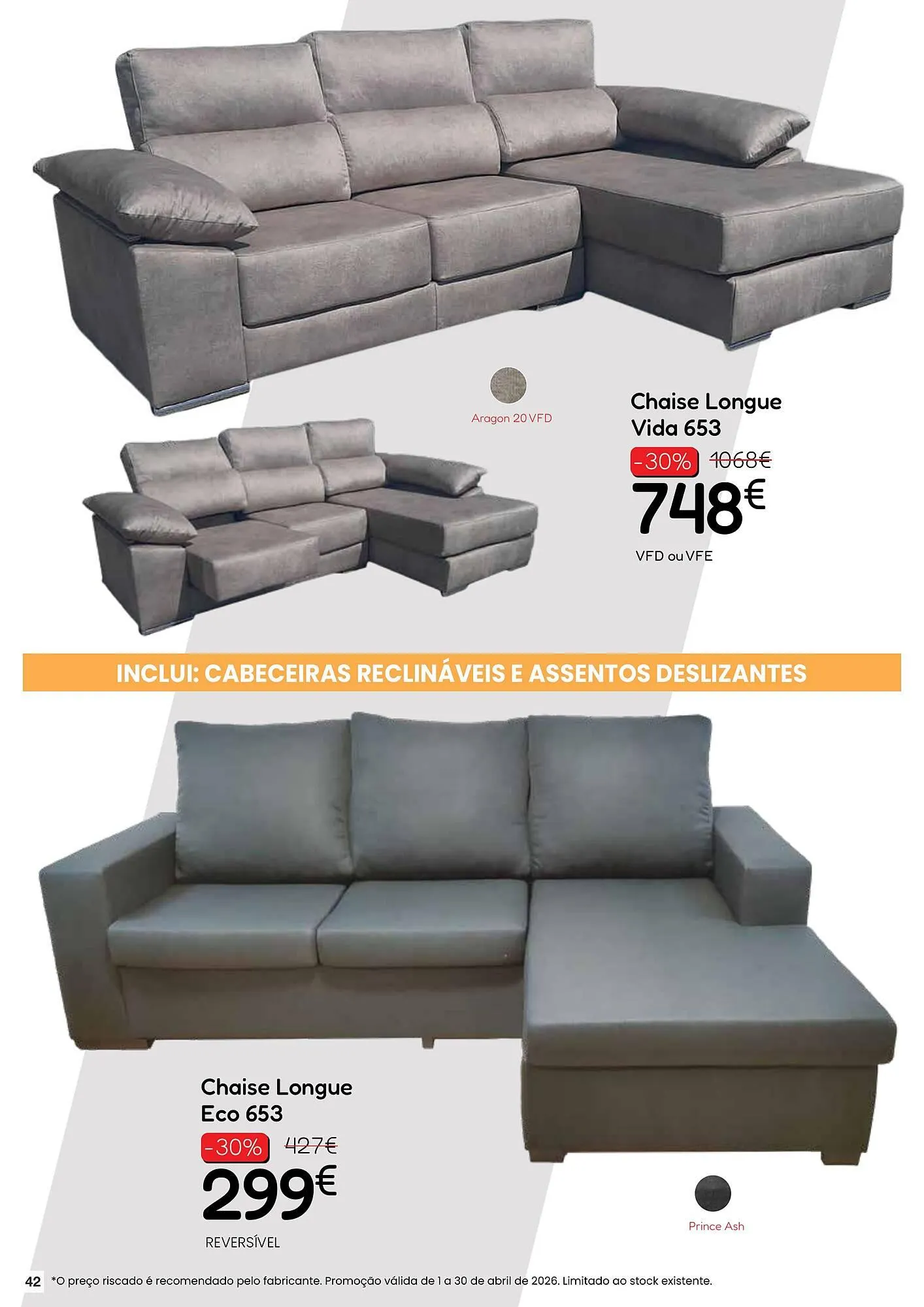 Folheto Folheto Hiper Centro do Móvel de 13 de abril até 30 de abril 2026 - Pagina 42