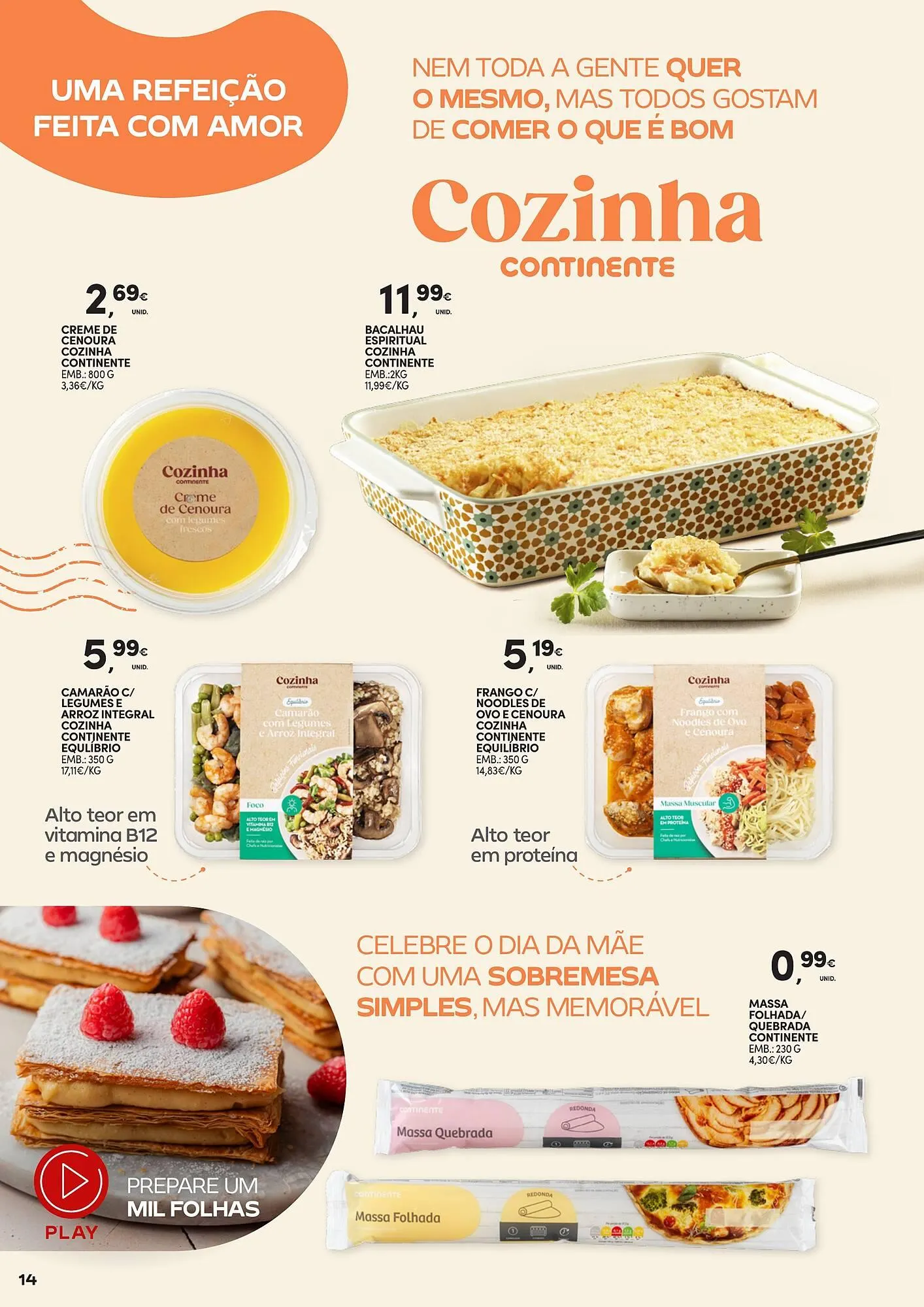 Folheto Folheto Continente de 14 de abril até 3 de maio 2026 - Pagina 14