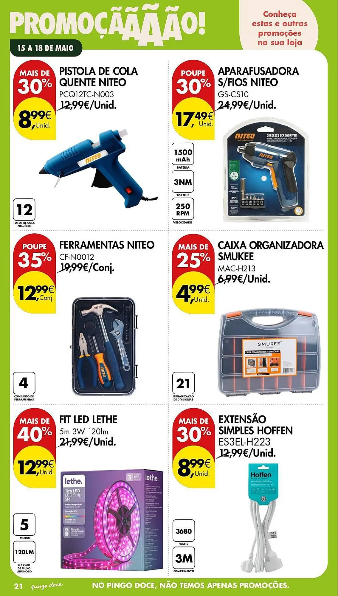 Folheto Folheto Pingo Doce de 15 de maio até 18 de maio 2026 - Pagina 20