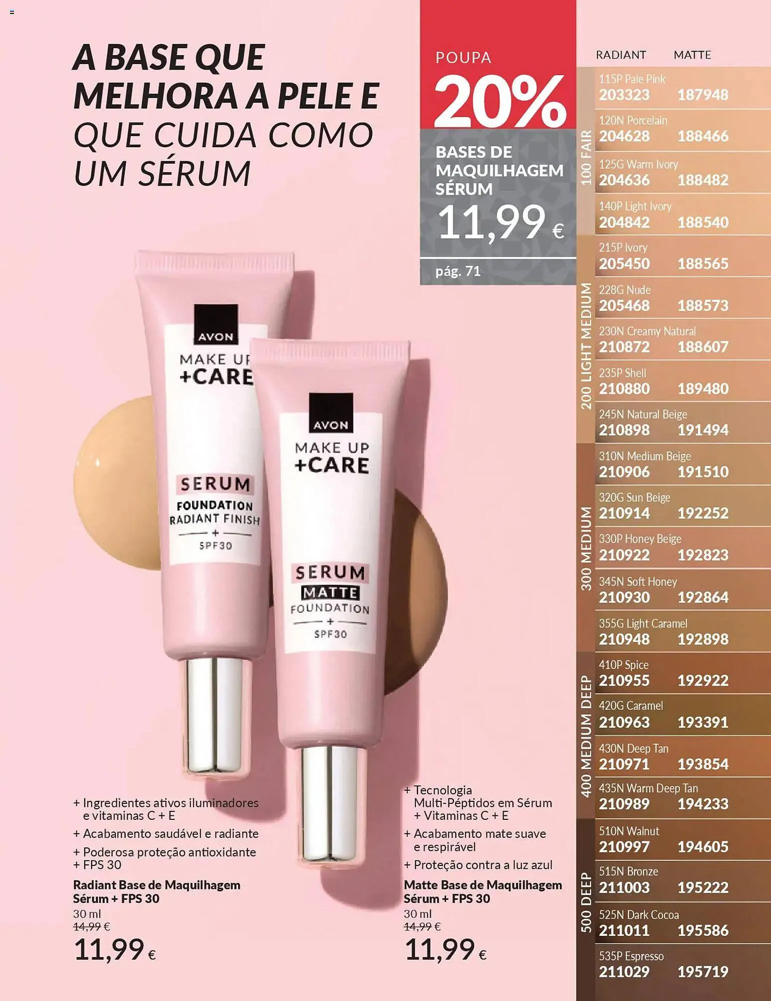Folheto Catálogo Avon de 1 de novembro até 1 de dezembro 2025 - Pagina 71