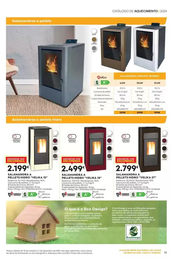 Folheto F#14 Catálogo de Aquecimento 24p Nacional de 10 de outubro até 1 de dezembro 2024 - Pagina 3