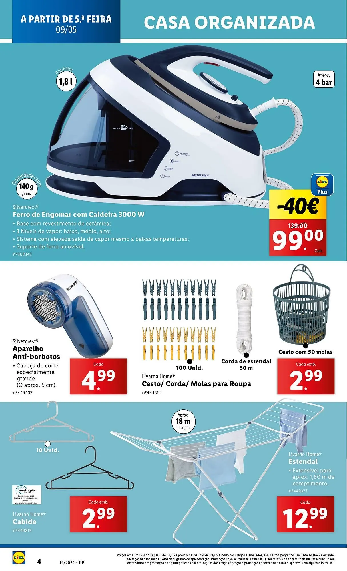 Folheto Folheto Lidl de 9 de maio até 15 de maio 2024 - Pagina 56