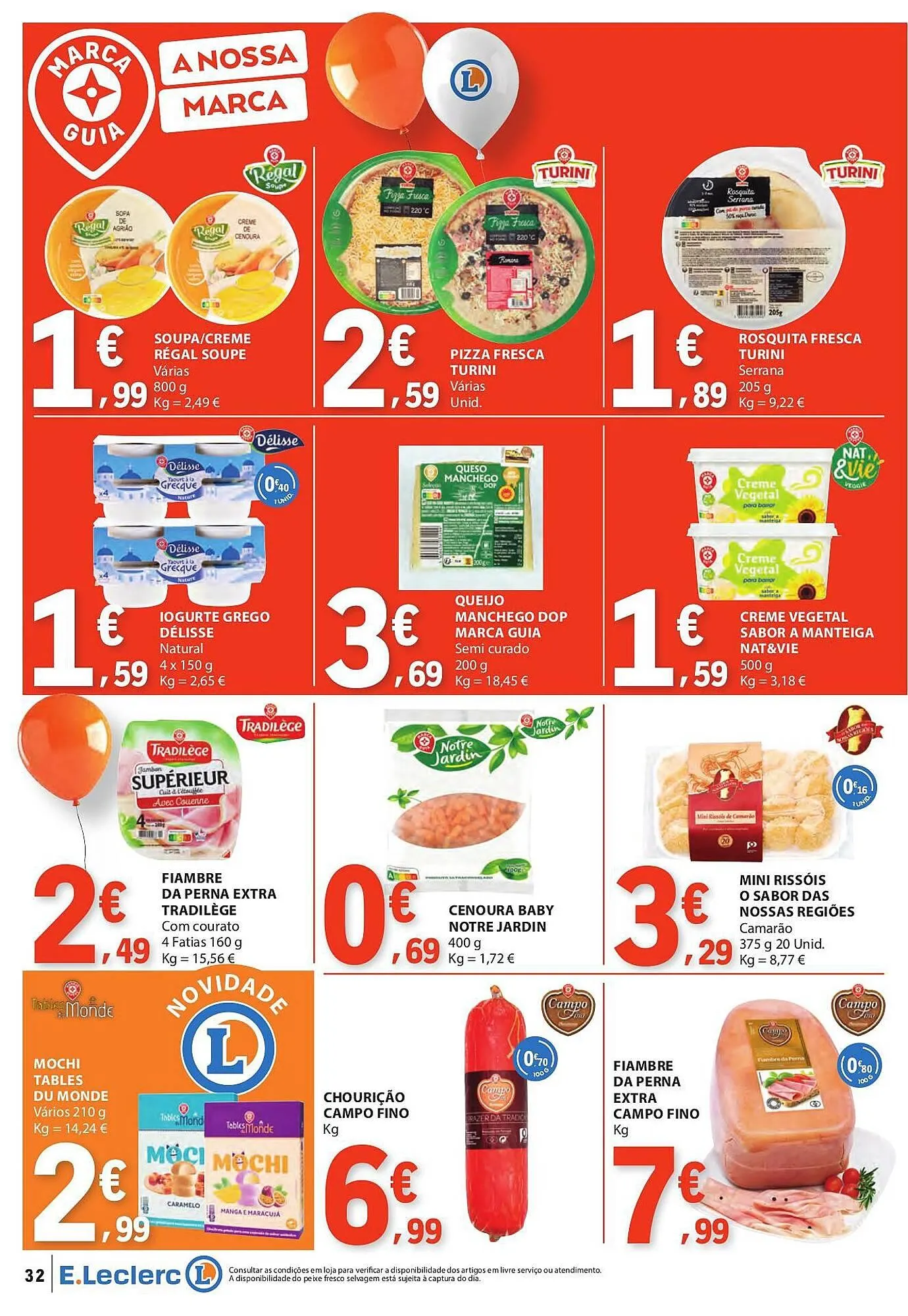 Folheto Folheto E.Leclerc de 30 de outubro até 5 de novembro 2025 - Pagina 32