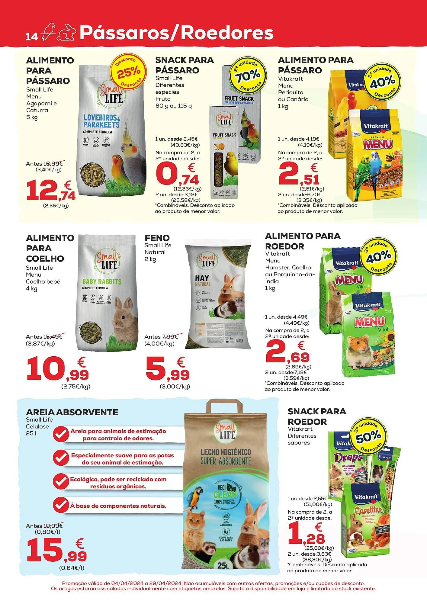 Folheto Folheto Kiwoko de 4 de abril até 29 de abril 2024 - Pagina 14